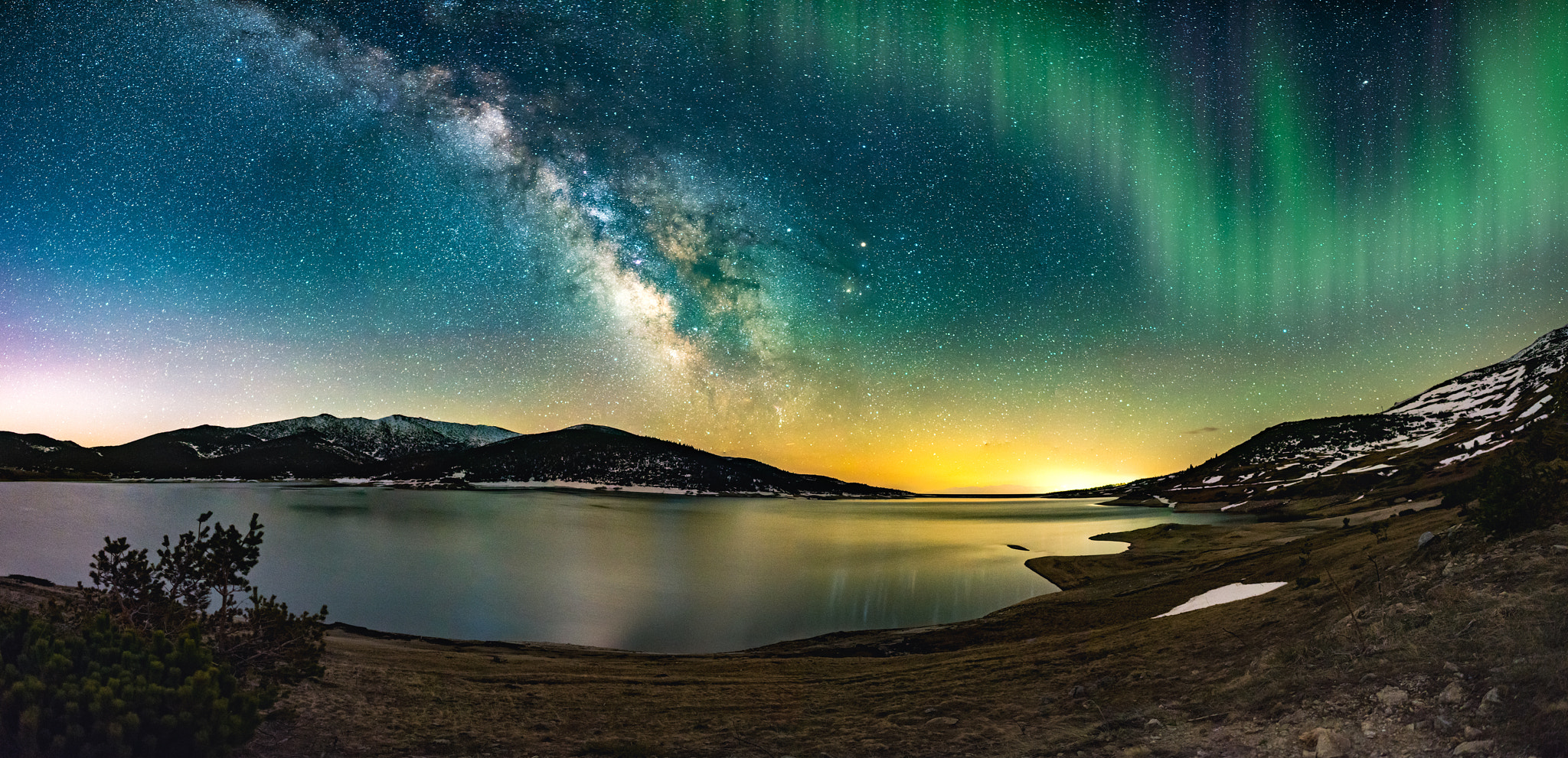Samyang 12mm F2.8 ED AS NCS Fisheye sample photo. Lake belmeken photography