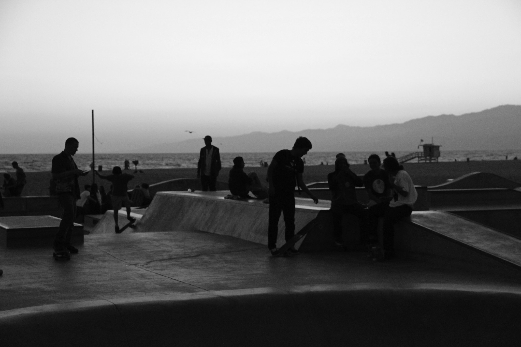 Canon EOS 650D (EOS Rebel T4i / EOS Kiss X6i) sample photo. Venice beach skate park photography