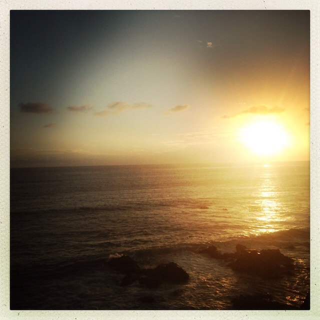 Hipstamatic 278 sample photo. Pacific sunset photography