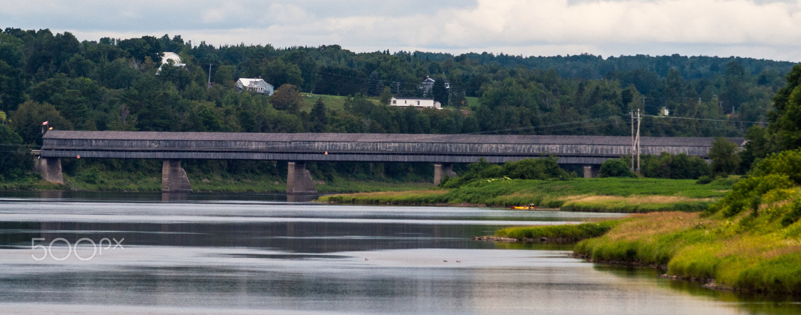 Olympus E-620 (EVOLT E-620) sample photo. Longest covered bridge in the world photography
