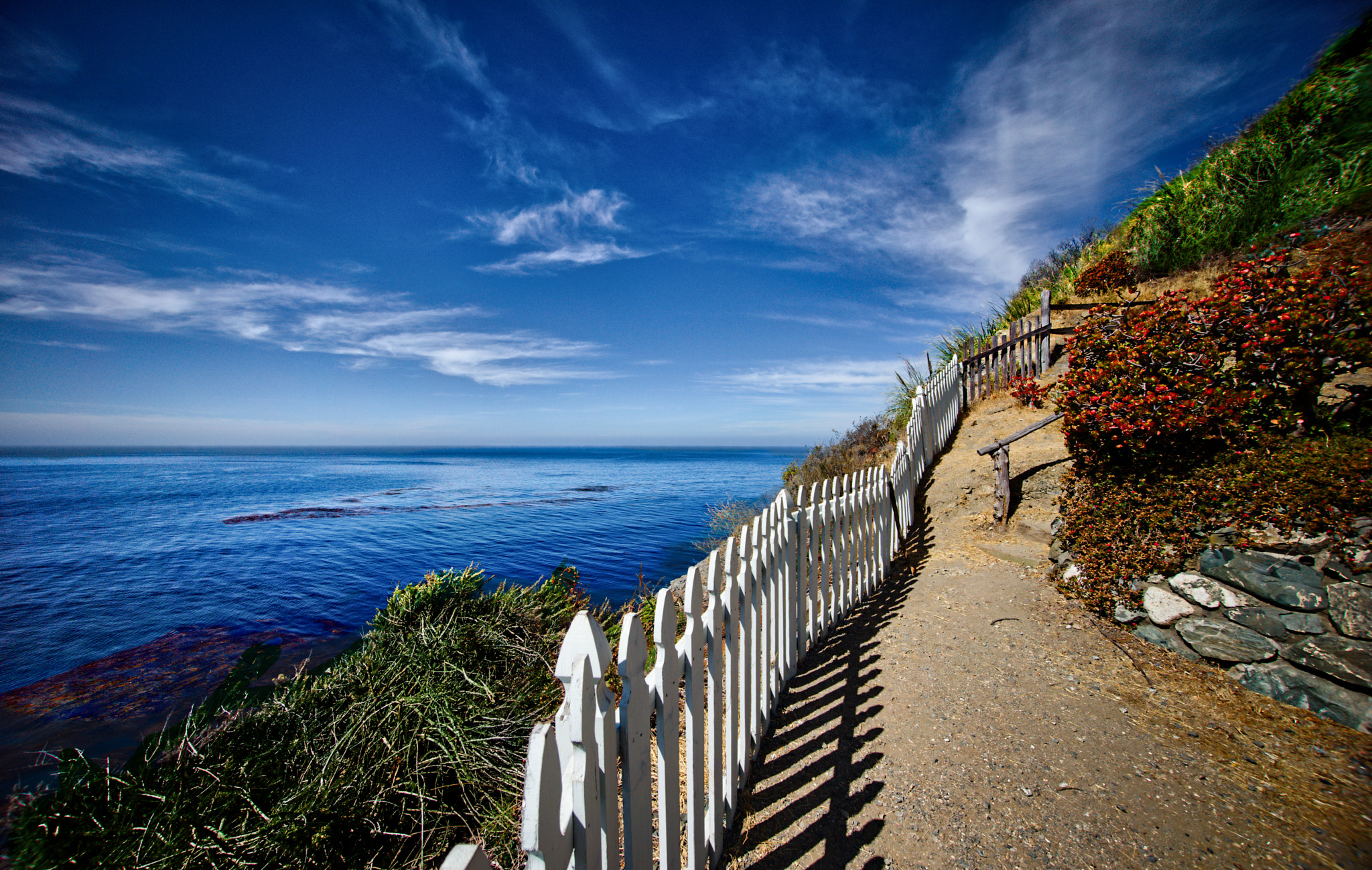 Sony a7 + Sony E 10-18mm F4 OSS sample photo. Picket fence photography