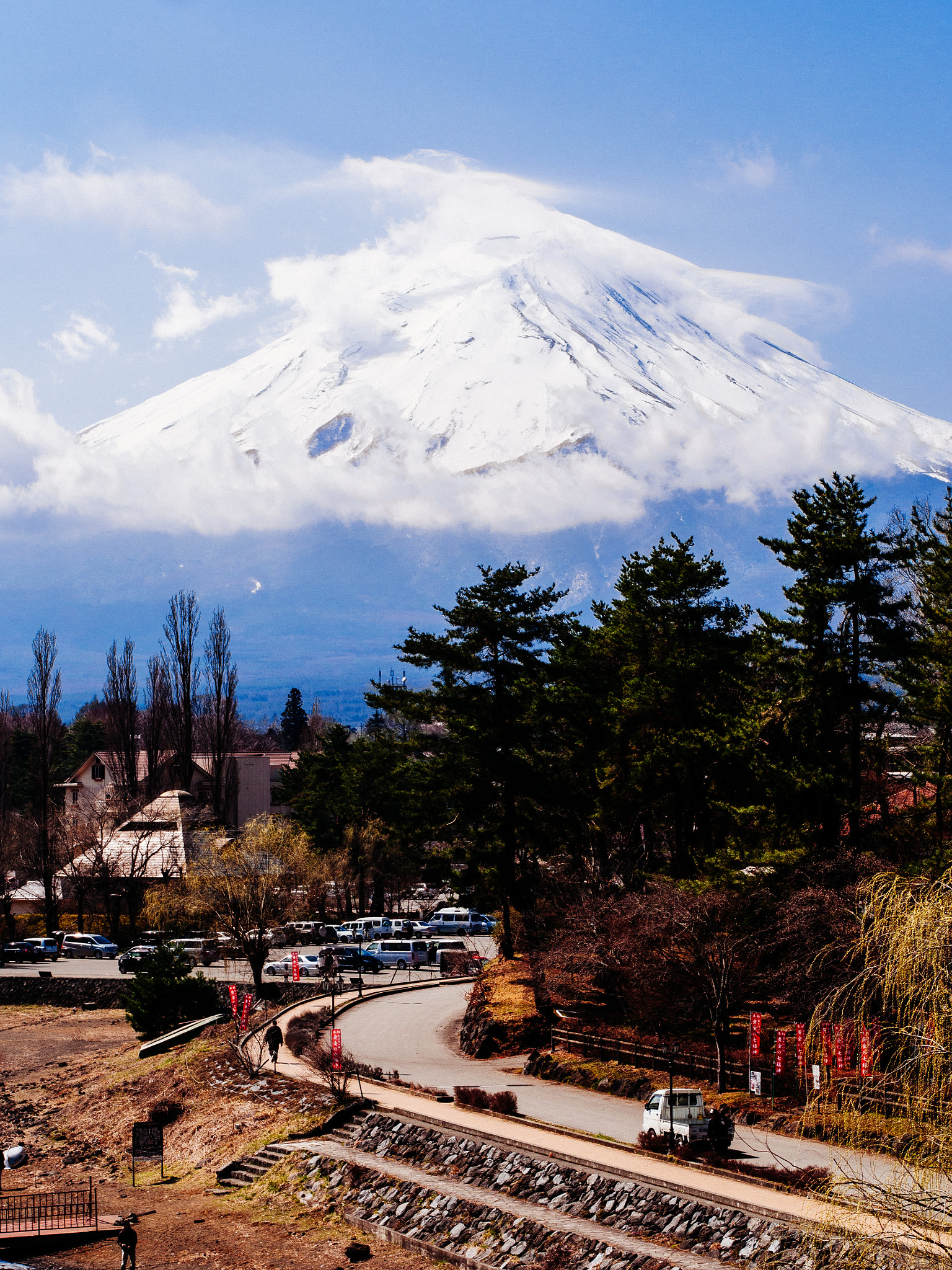 Panasonic Lumix G 42.5mm F1.7 ASPH Power OIS sample photo. Mount fuji photography