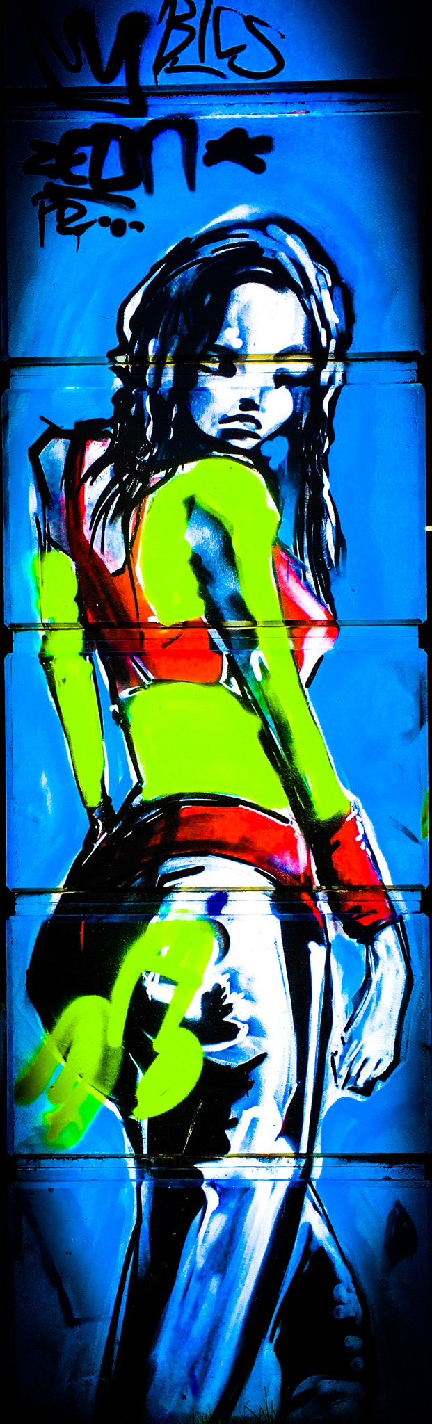 Jag.gr 645 PRO Mk III for Apple iPhone 6s sample photo. Grafitti live style at donaukanal vienna photography