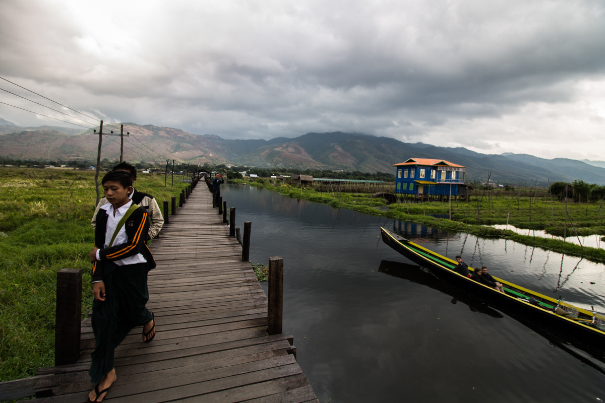 Canon EF-S 10-18mm F4.5–5.6 IS STM sample photo. Inle lake, myanmar photography