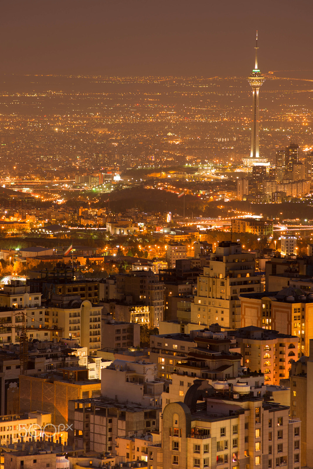 Nikon D800 + AF Nikkor 180mm f/2.8 IF-ED sample photo. My city tehran. iran photography
