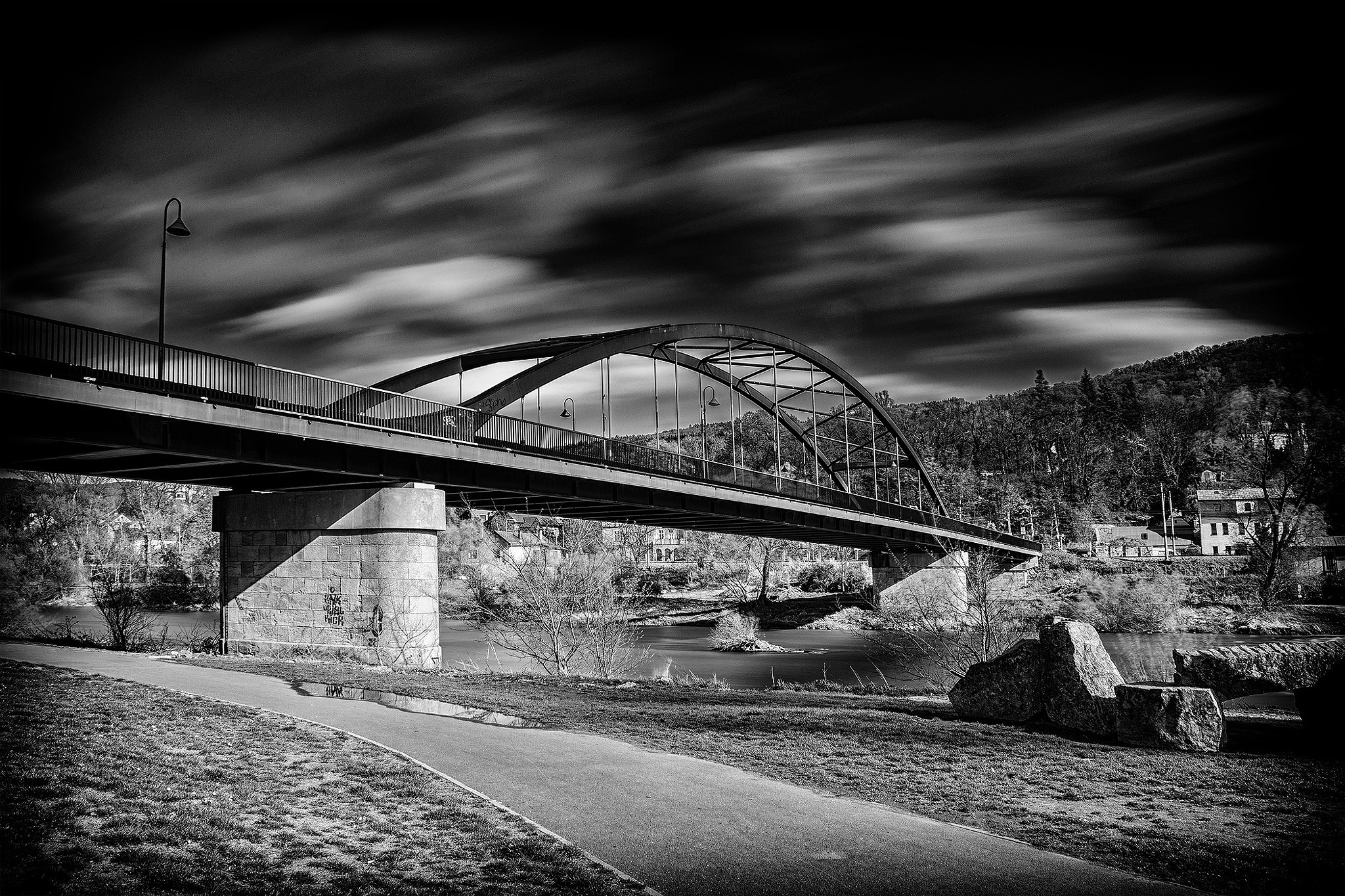 Canon EF 28-80mm f/3.5-5.6 USM IV sample photo. Dobřichovice - bridge photography