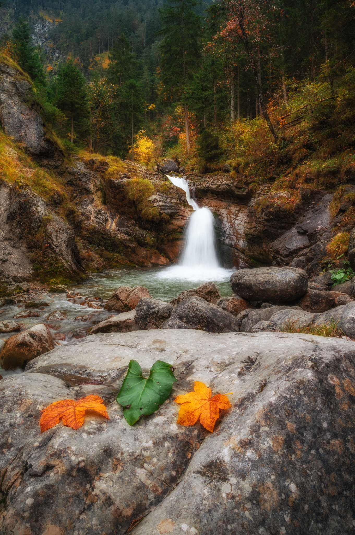Sony SLT-A57 sample photo. Kuhflucht waterfall photography