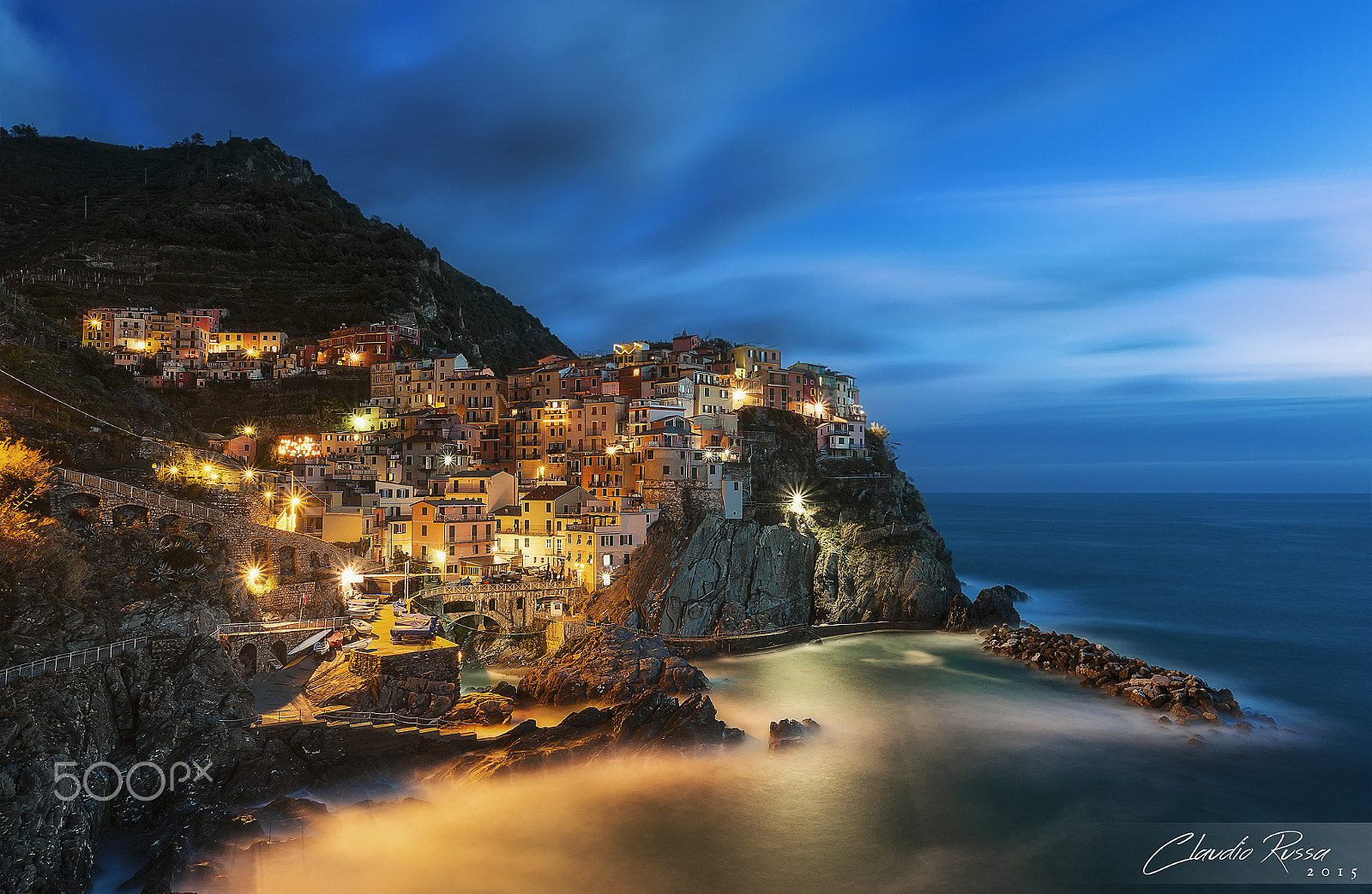 Nikon AF-S Nikkor 18-35mm F3.5-4.5G ED sample photo. 122 sec manarola photography