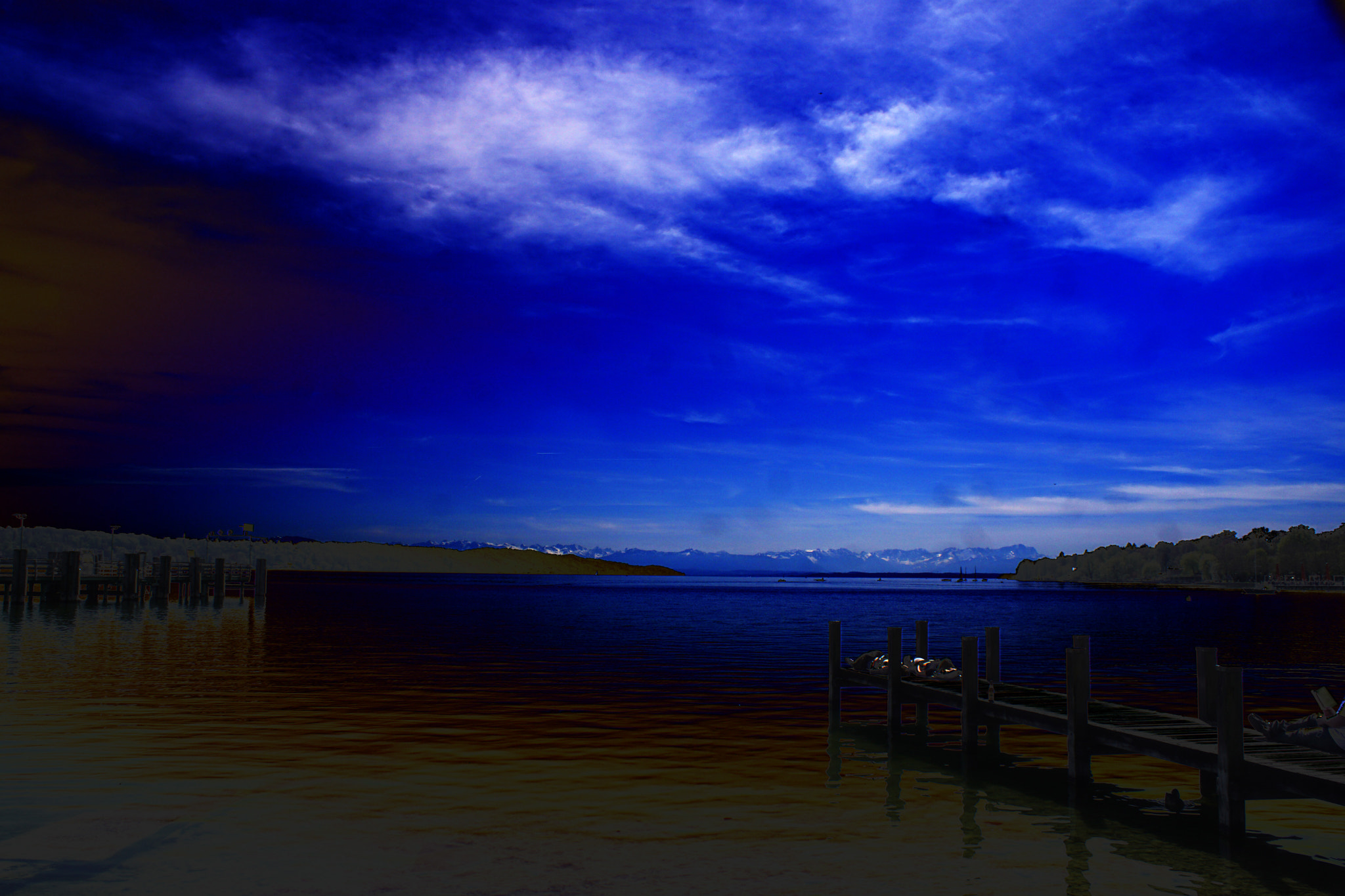Sony DT 18-70mm F3.5-5.6 sample photo. So sah ich ... den starnberger see ... photography