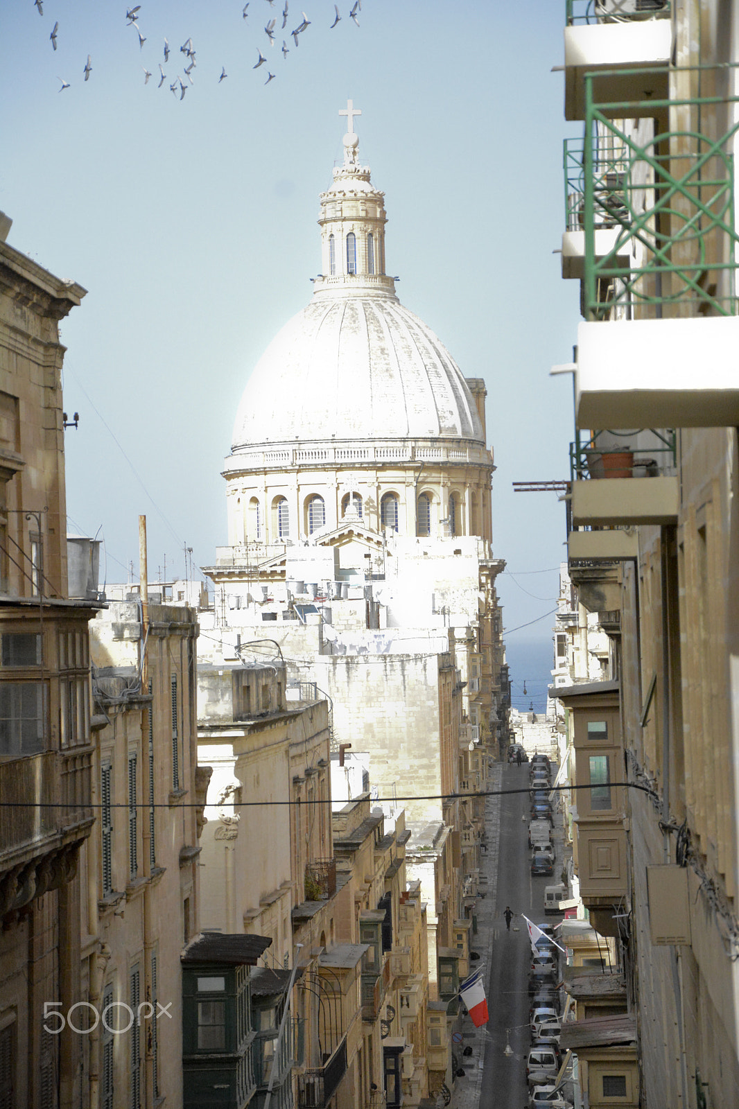 Nikon D7100 + IX-Nikkor 60-180mm f/4.5-5.6 sample photo. Valetta view photography