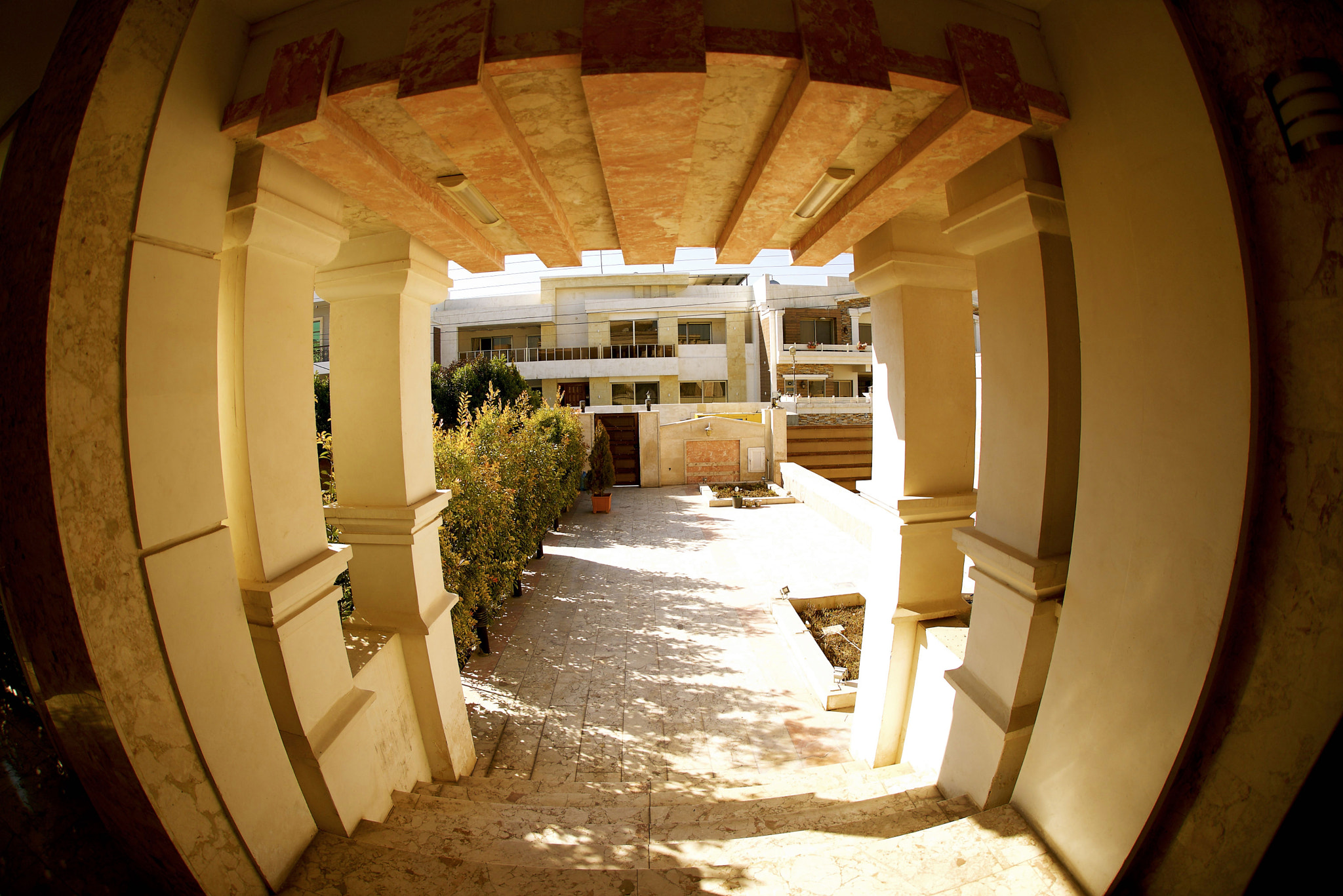 Nikon D610 + Sigma 15mm F2.8 EX DG Diagonal Fisheye sample photo. Entrance photography
