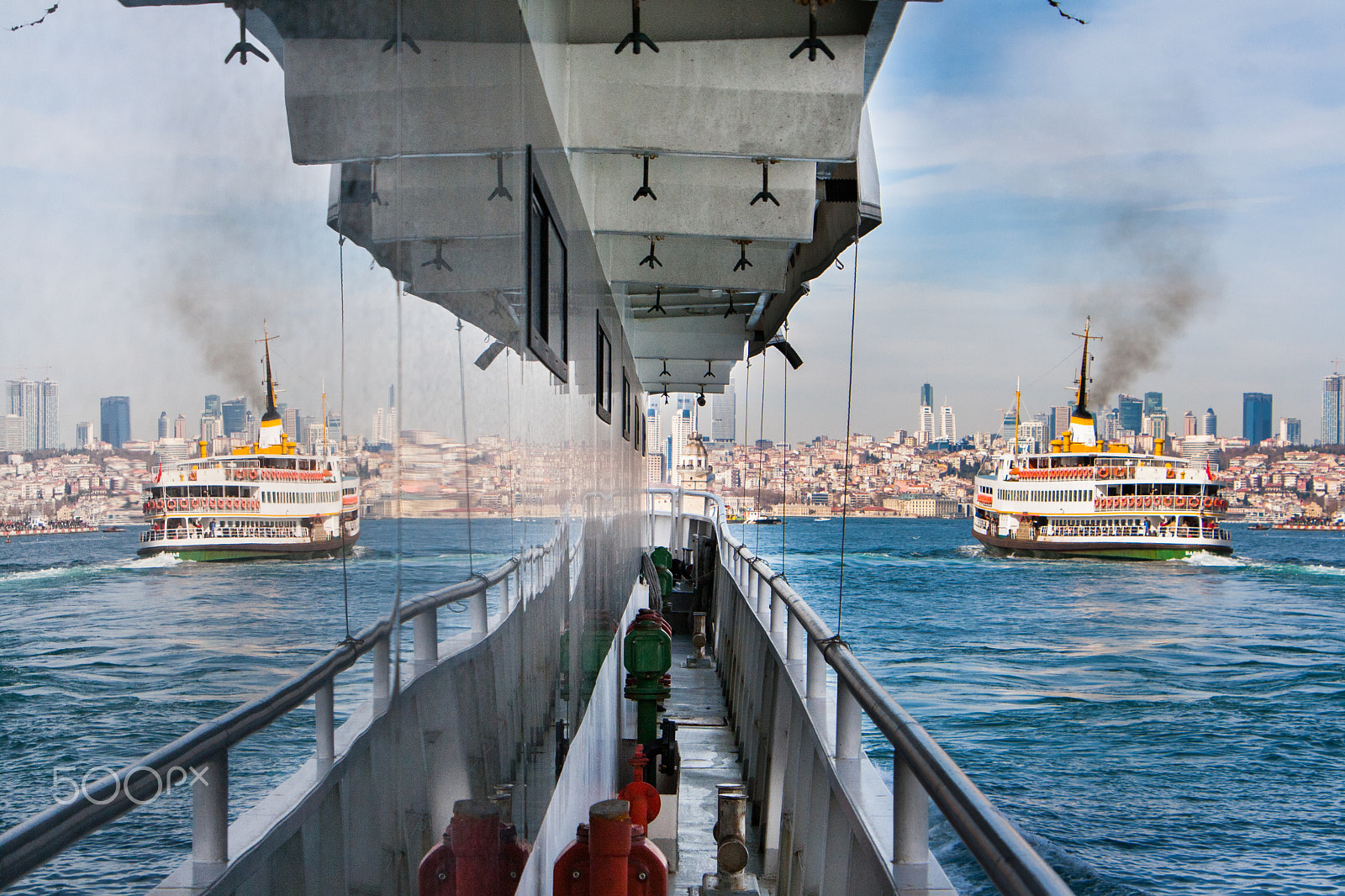 Canon EF-S 18-135mm F3.5-5.6 IS STM sample photo. Bosphorus reflections photography
