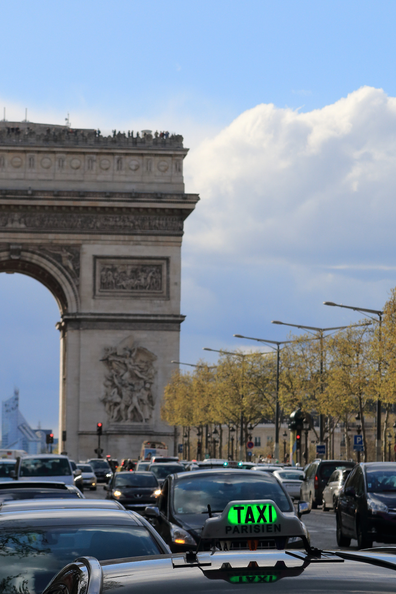 Canon EF 24-85mm F3.5-4.5 USM sample photo. Taxi parisien photography
