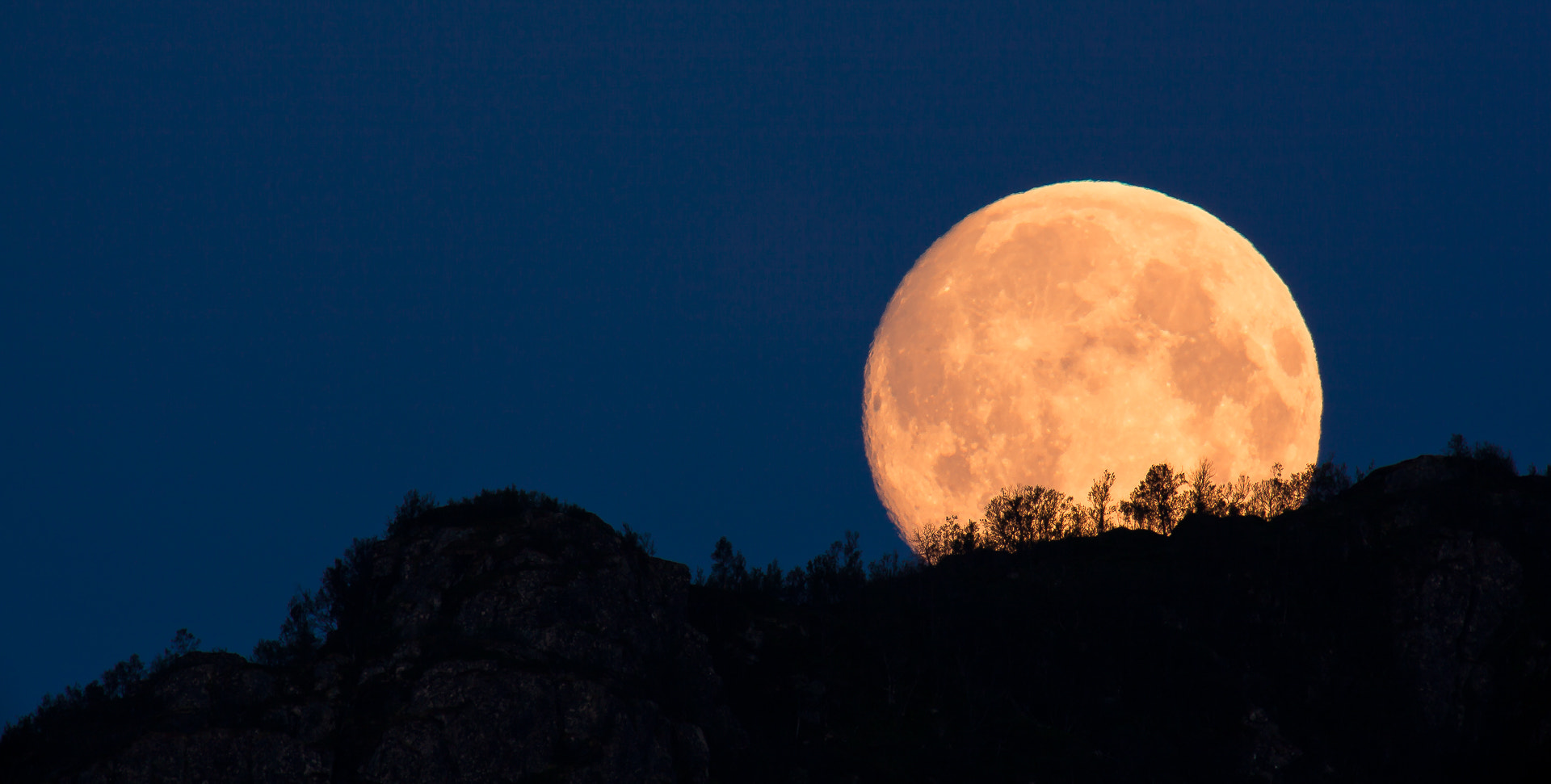 Canon EOS 5D Mark II + Canon EF 400mm F5.6L USM sample photo. High moon! photography