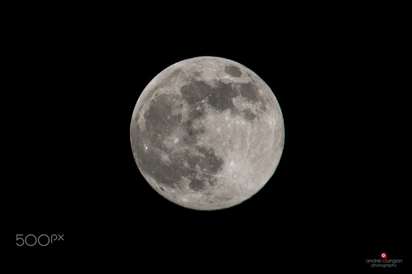 Sigma 120-400mm F4.5-5.6 DG OS HSM sample photo. Full moon photography