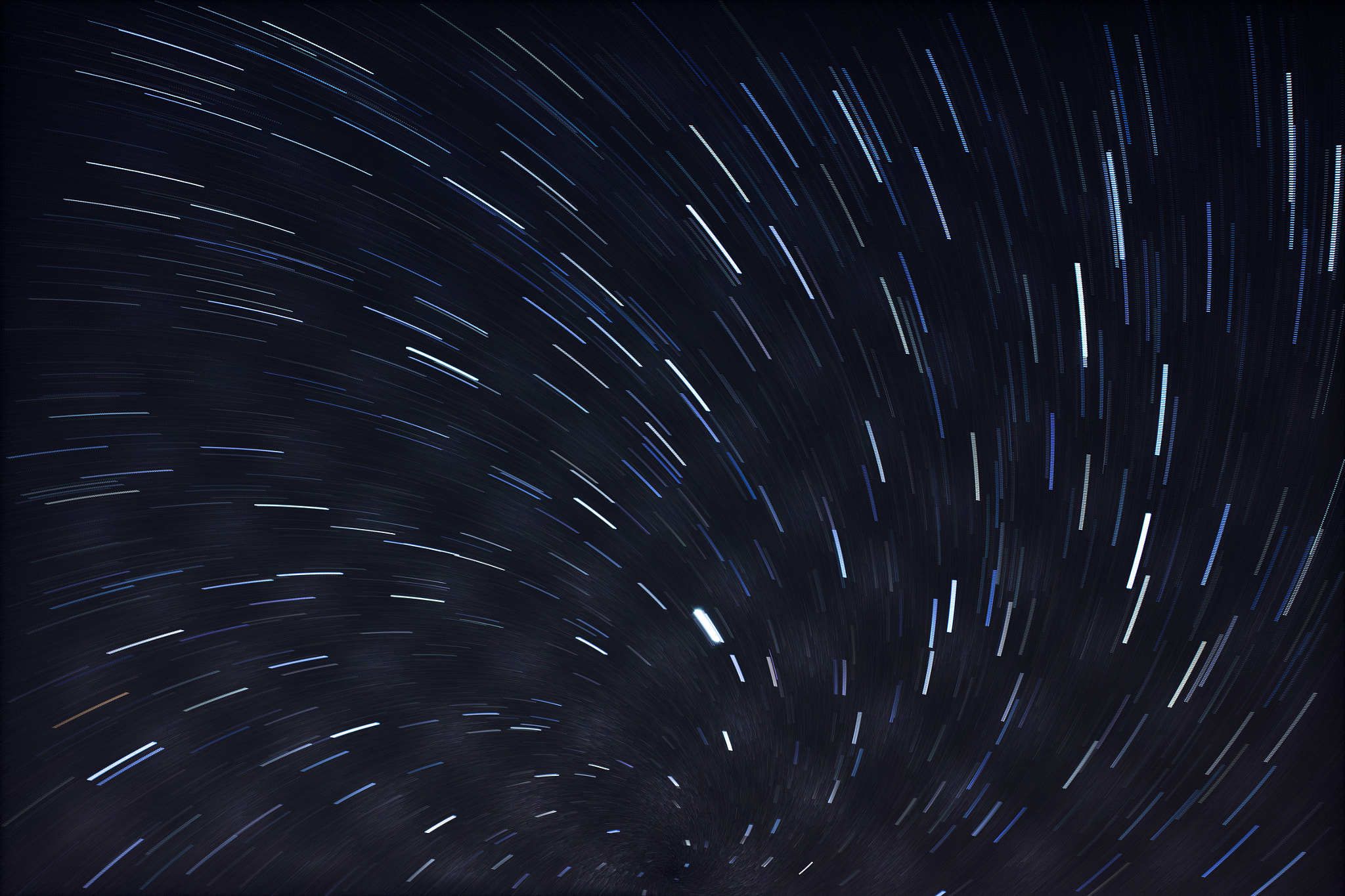 Canon EF 28-80mm f/3.5-5.6 USM IV sample photo. Vortex star trails photography