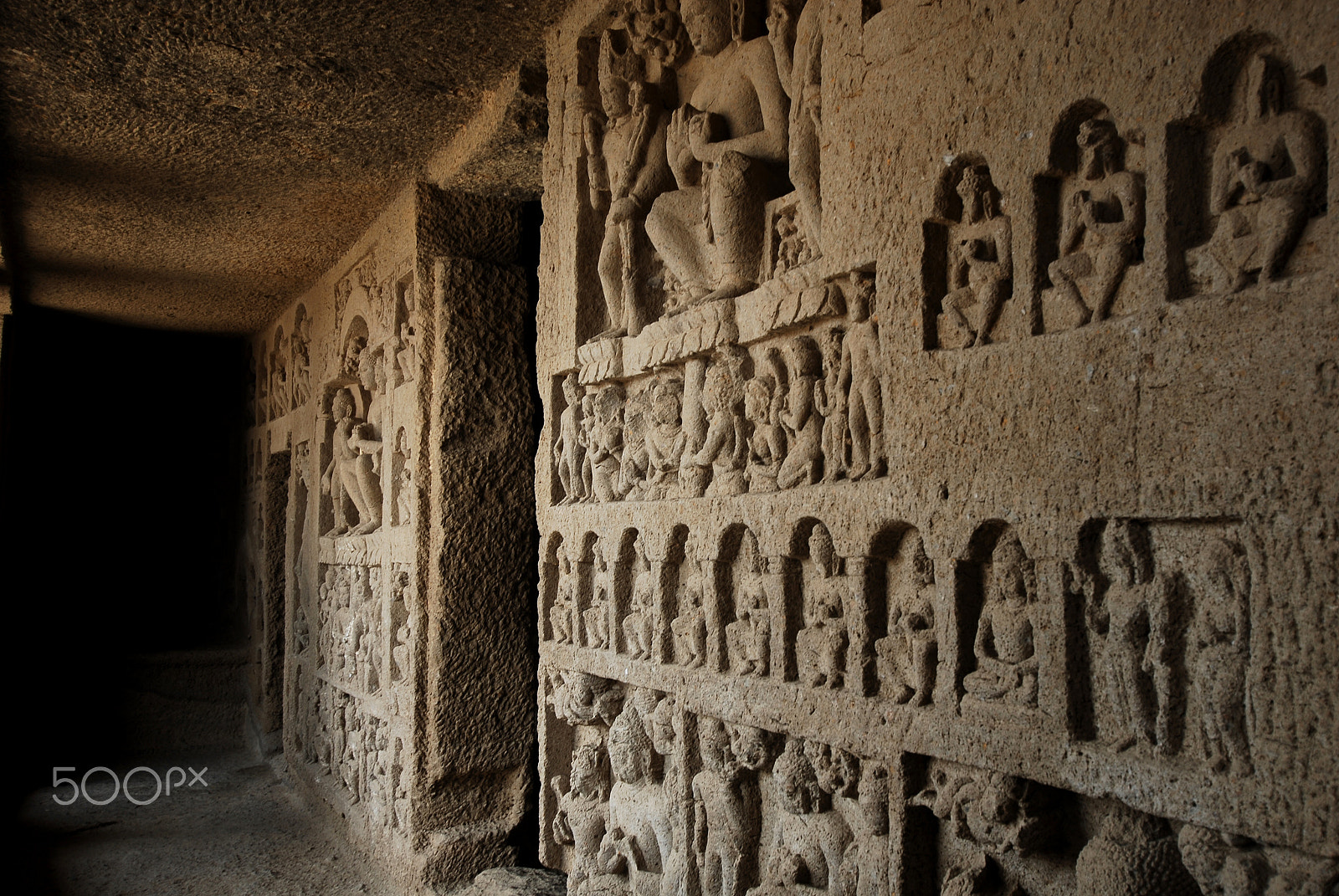 Nikon D200 sample photo. Kanheri caves, india photography