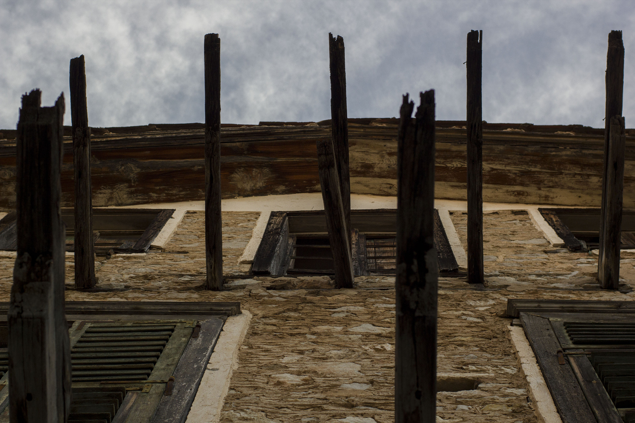 ZEISS Planar T* 50mm F1.4 sample photo. Death of a building photography