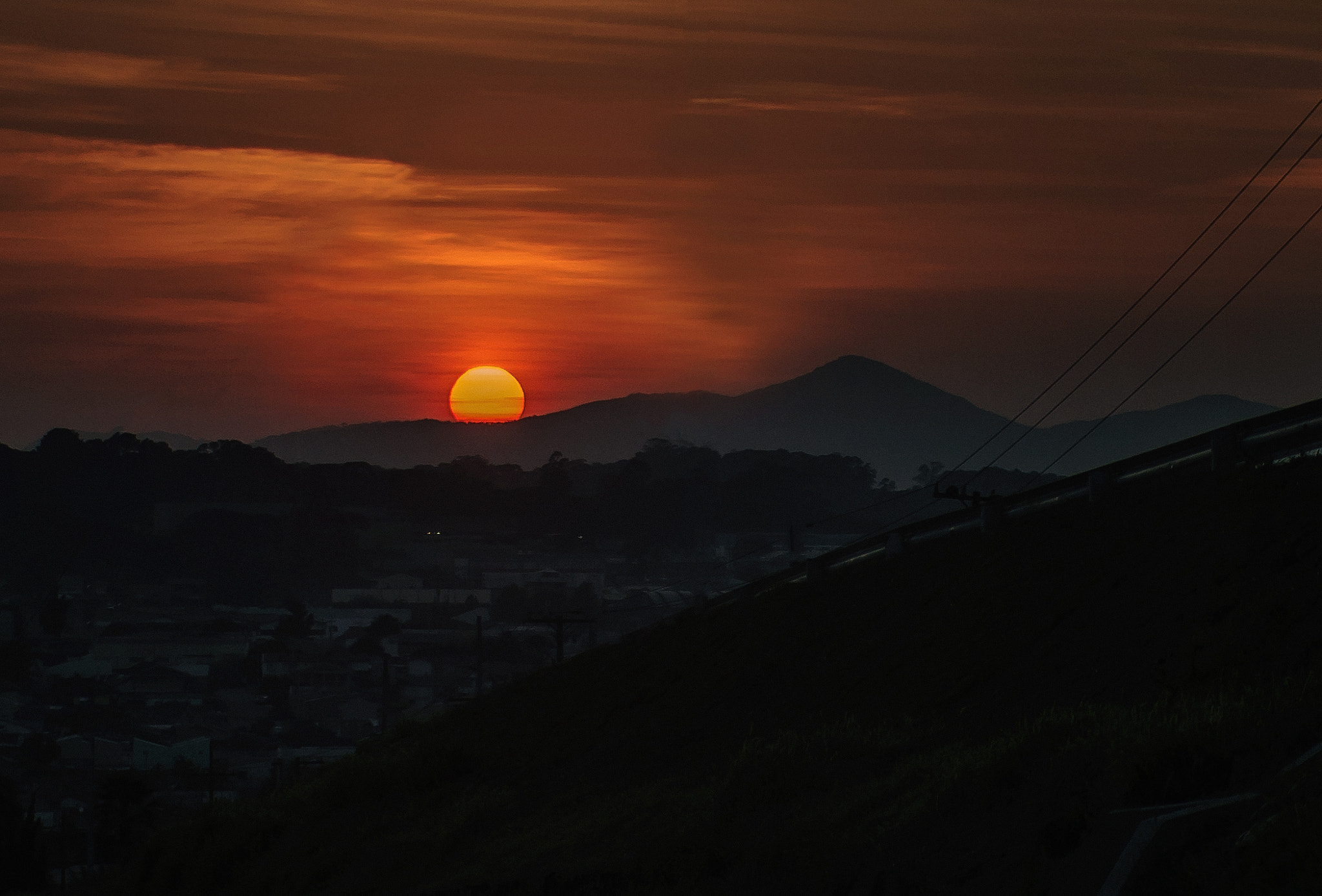 Samsung NX1 + NX 45mm F1.8 [T6] 2D/3D sample photo. Sunset photography