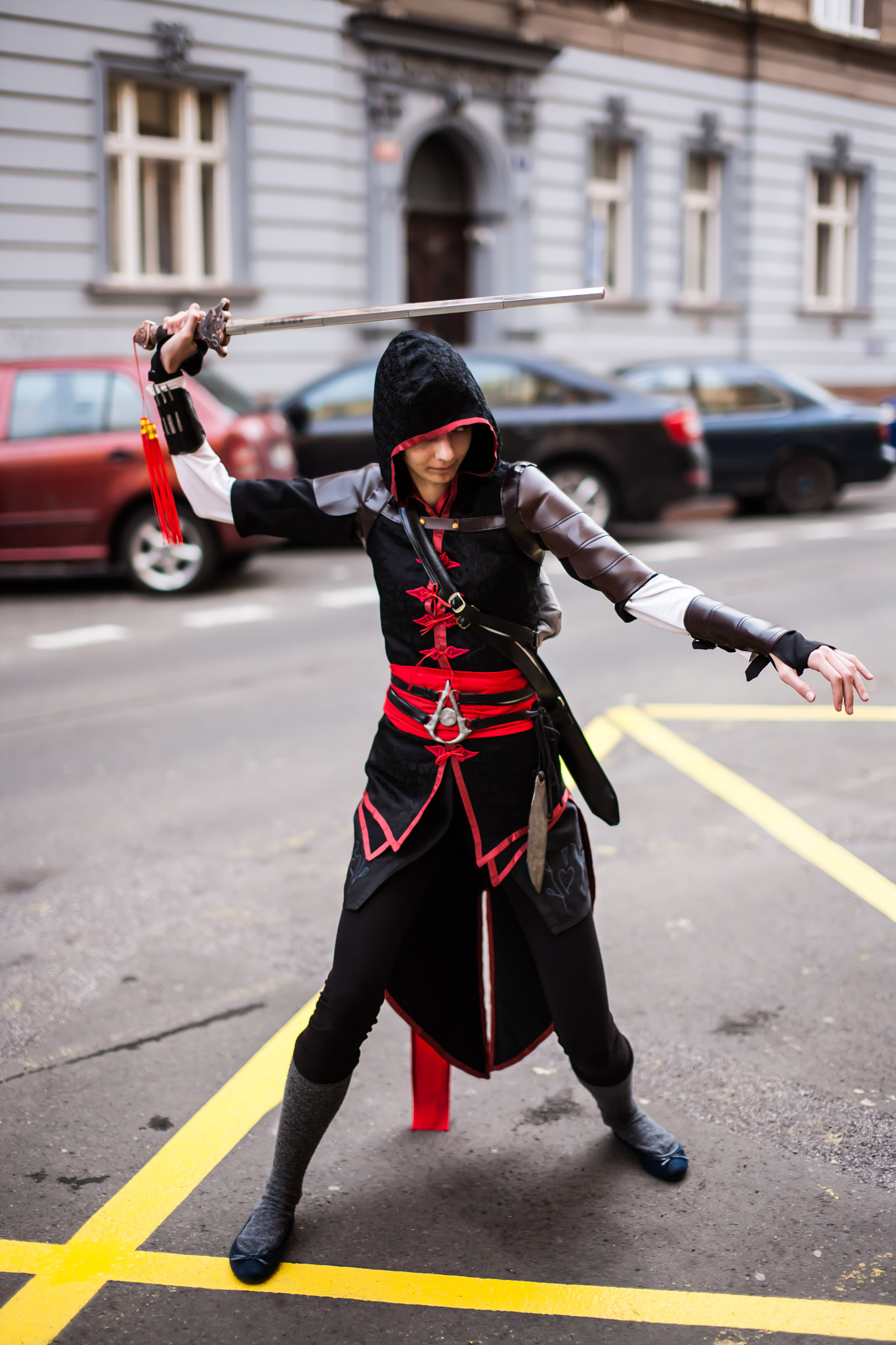 Canon EOS 5D + Sigma 50mm F1.4 EX DG HSM sample photo. Assassin from china (cosplay) photography