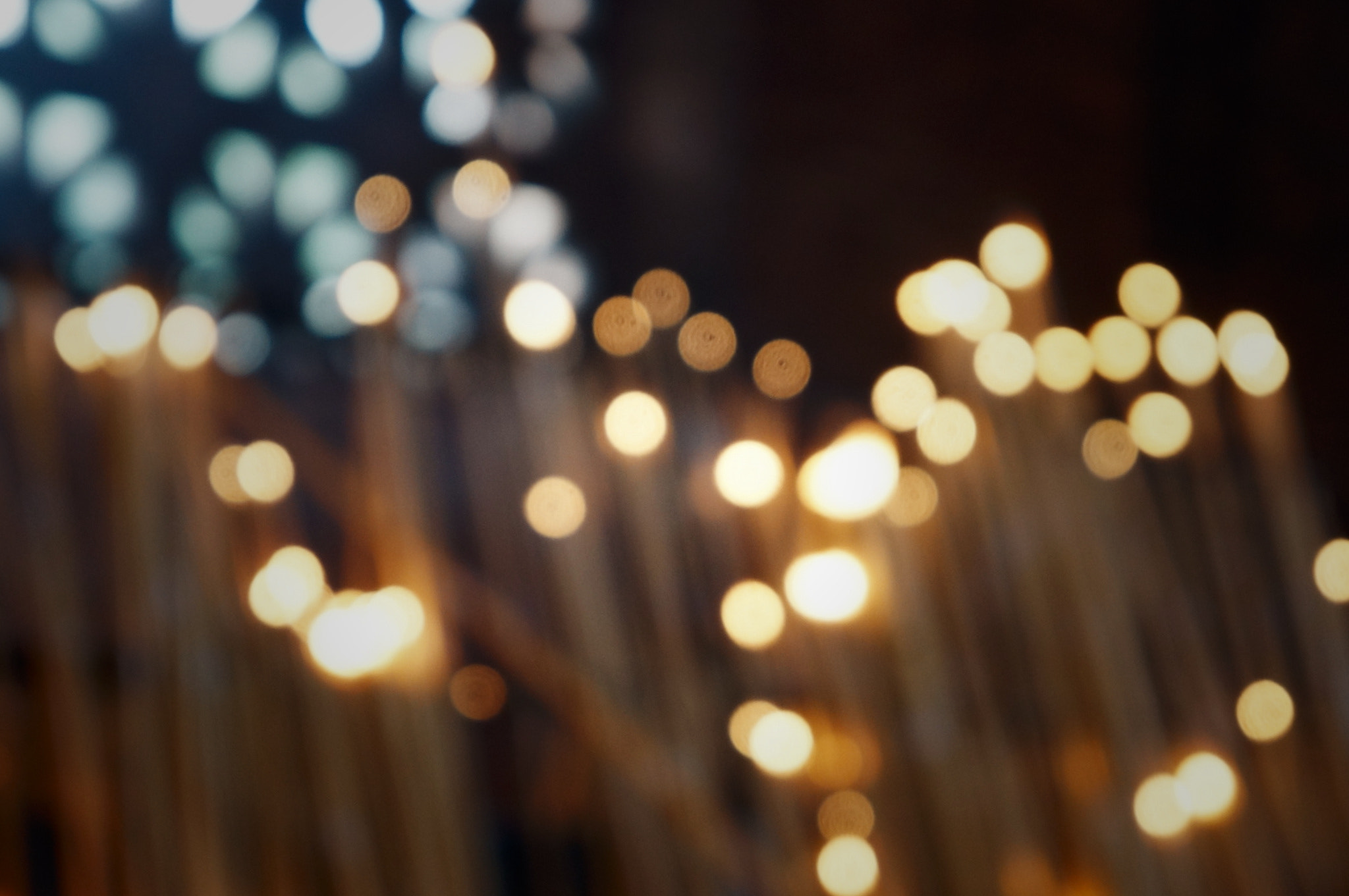 Sony E 18-55mm F3.5-5.6 OSS sample photo. Bokeh candles photography