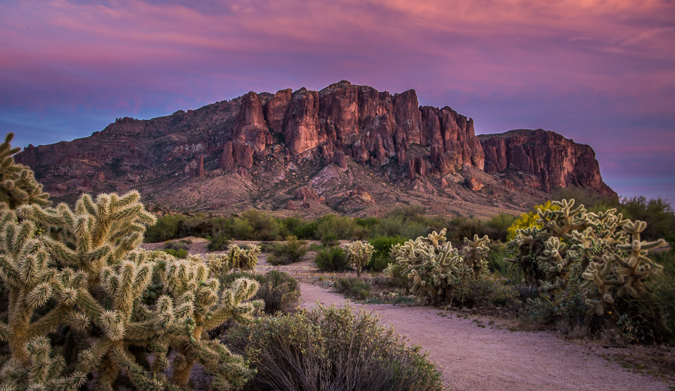 Canon EOS 100D (EOS Rebel SL1 / EOS Kiss X7) sample photo. Superstition mountains photography