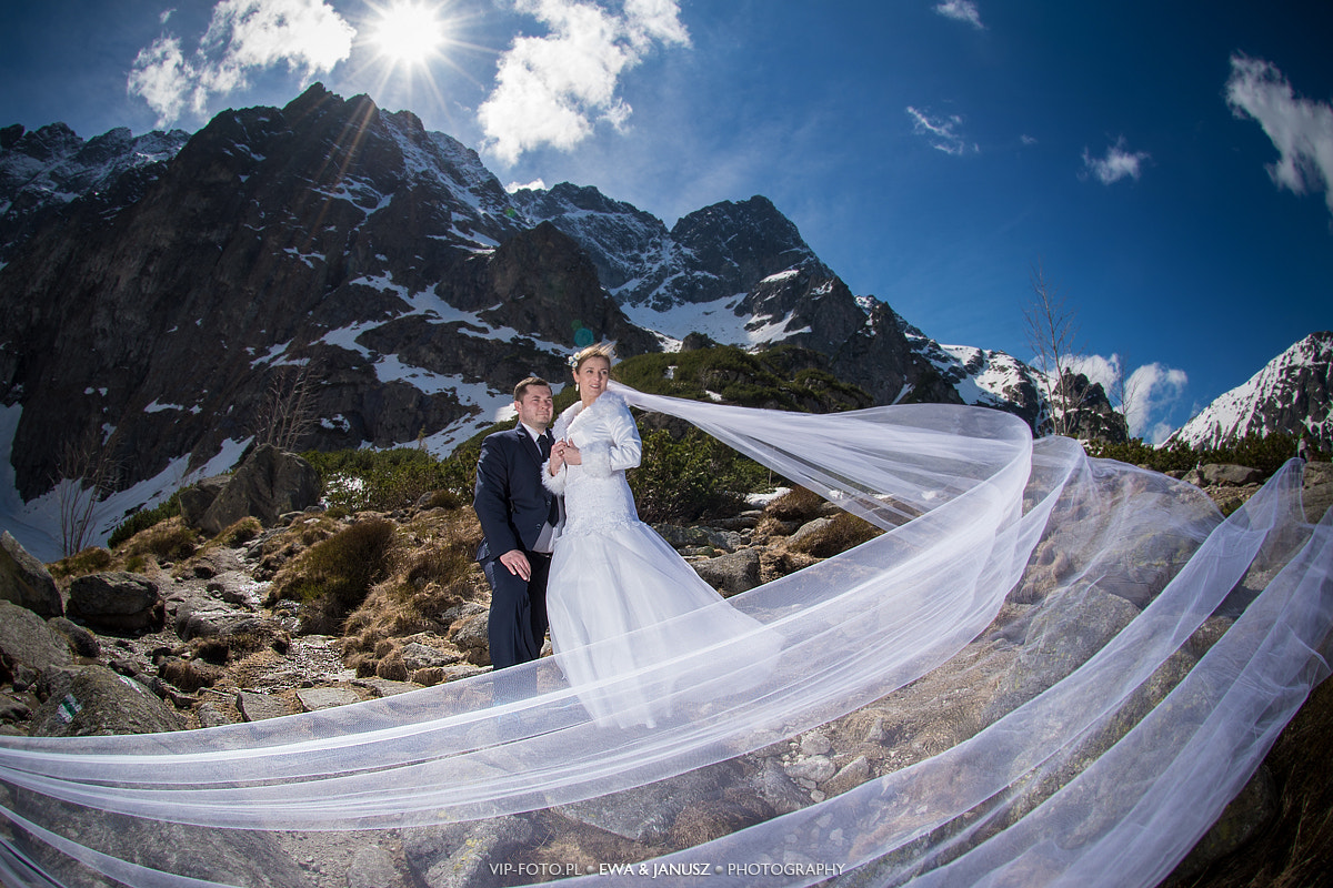 Nikon AF DX Fisheye-Nikkor 10.5mm F2.8G ED sample photo. Sylwia & Łukasz photography