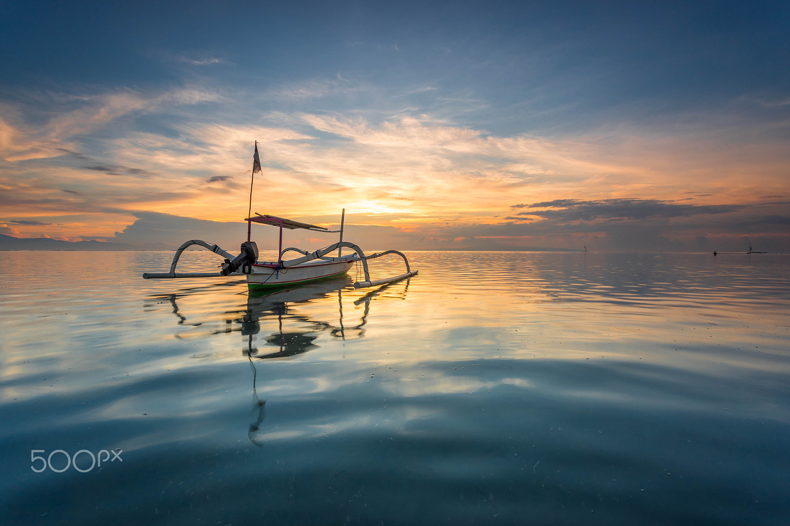 Sony a7 + Canon EF 17-40mm F4L USM sample photo. Jukung boat, bali indonesia photography