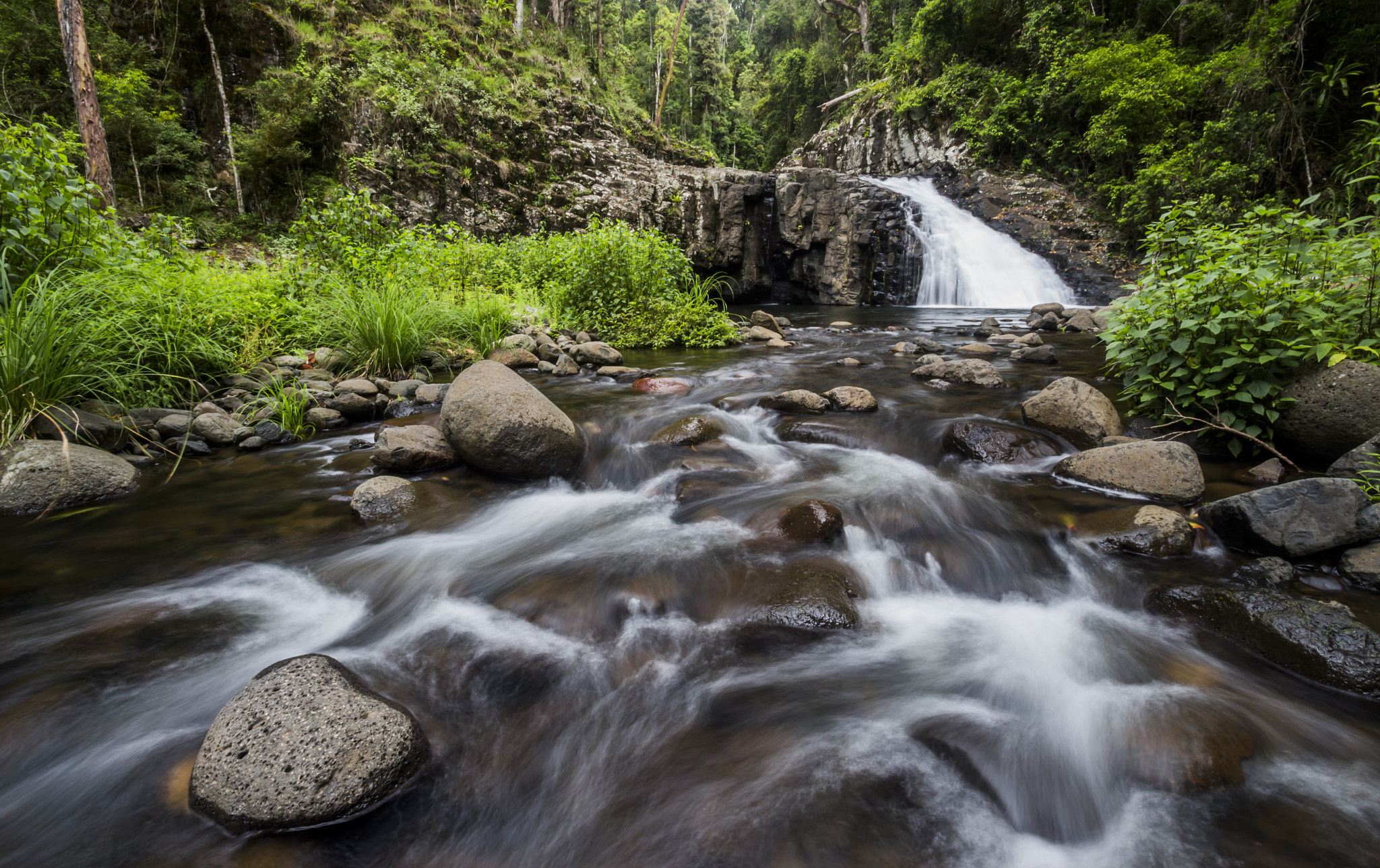 Sigma 10-20mm F3.5 EX DC HSM sample photo. Stairway falls photography