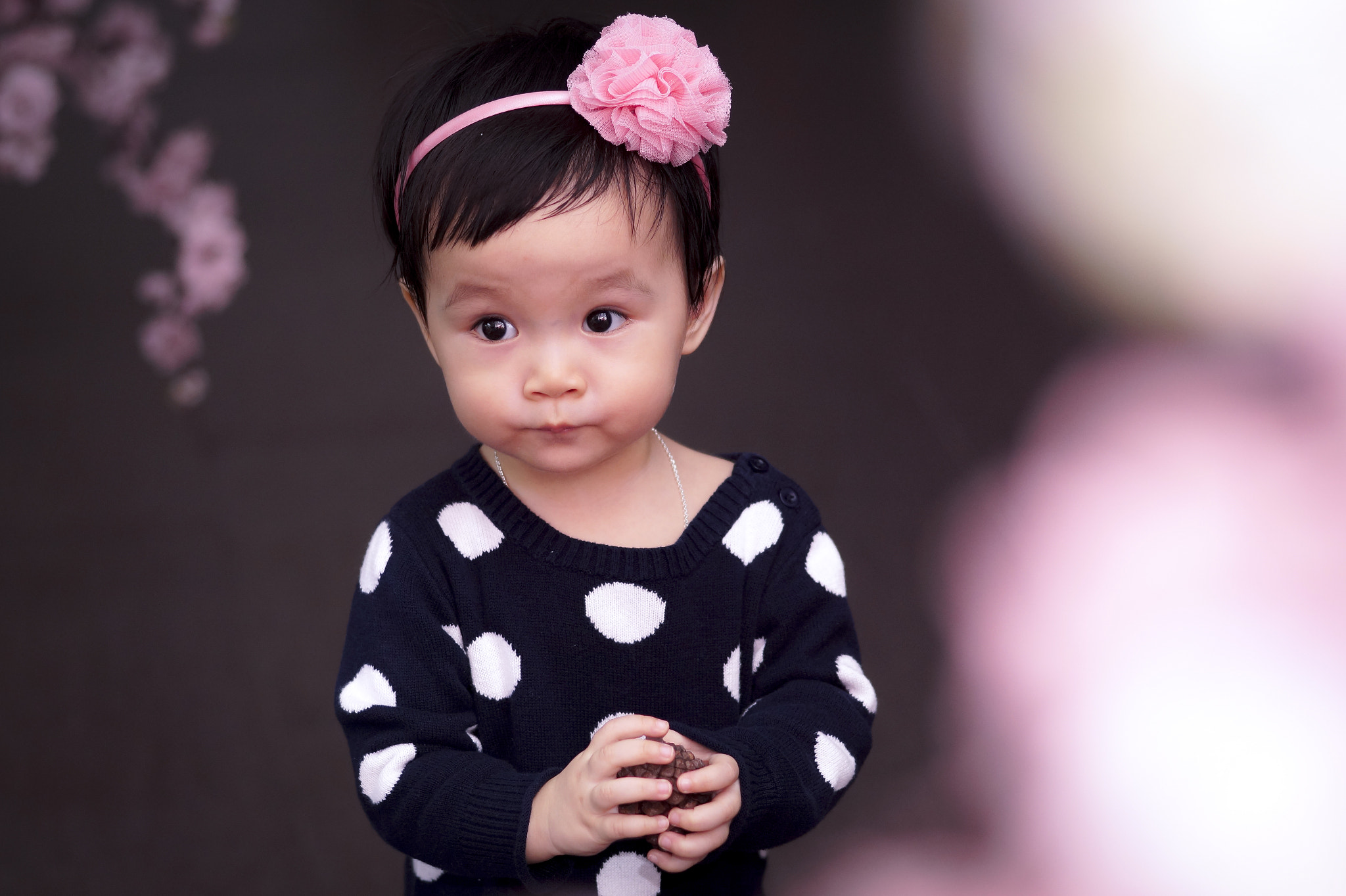 Sony SLT-A58 + Sony 85mm F2.8 SAM sample photo. Nấm with sakura photography