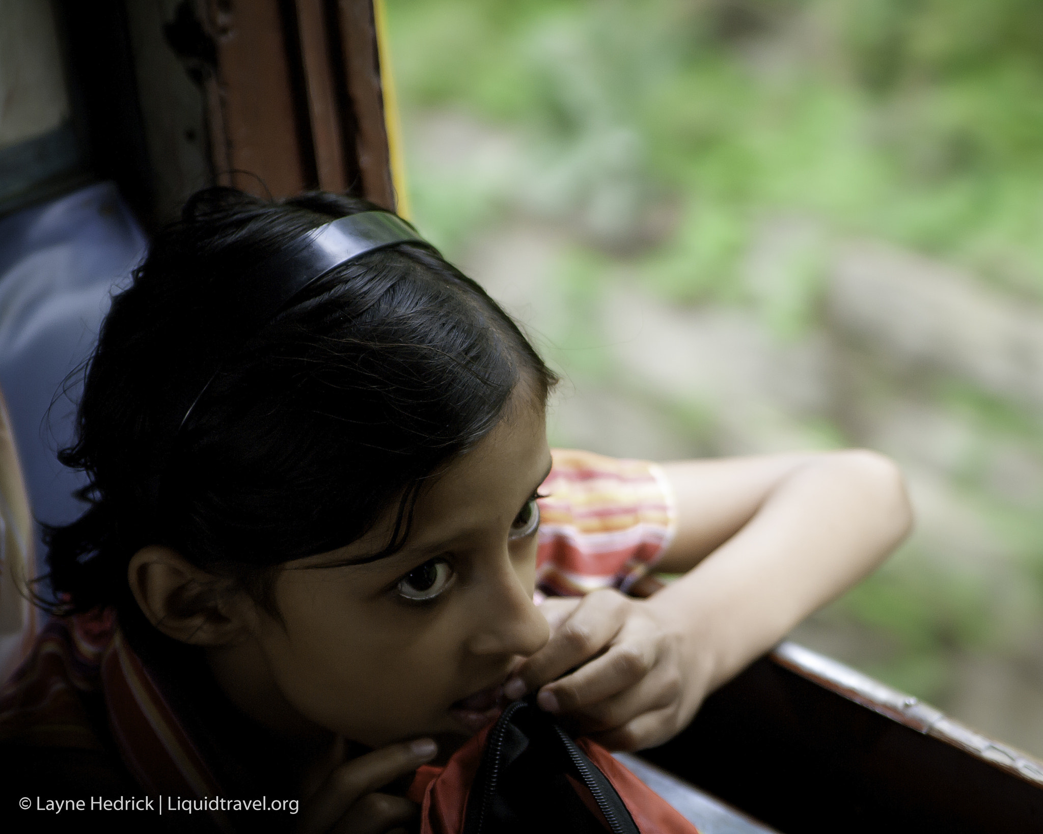 Tamron AF 28-75mm F2.8 XR Di LD Aspherical (IF) sample photo. Young girl on toy train photography