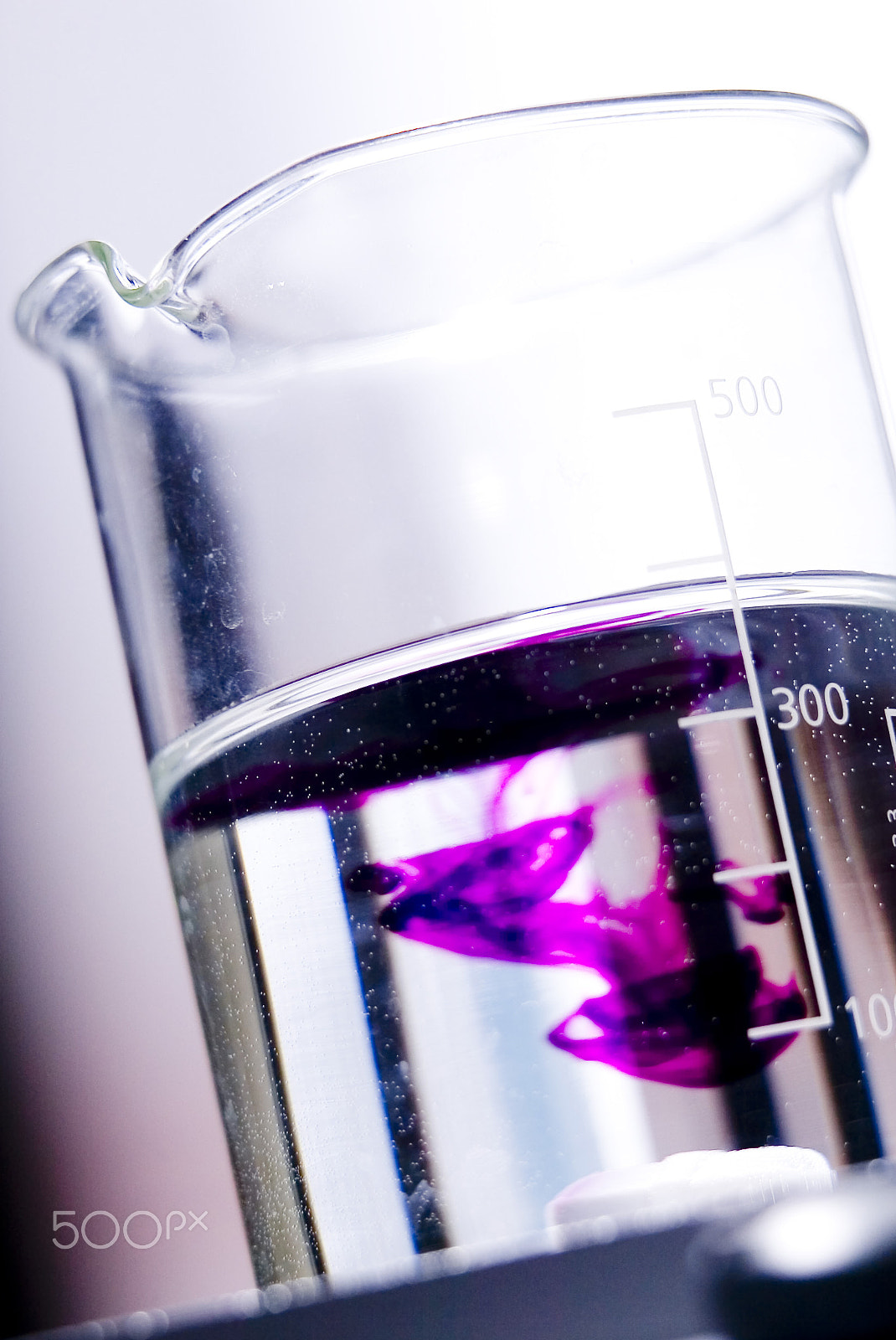 Canon EOS-1D sample photo. Medical glass beaker photography