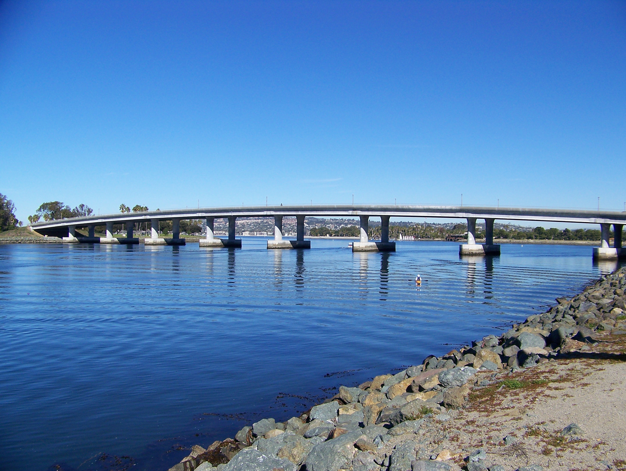 Kodak Z612 ZOOM DIGITAL CAMERA sample photo. Bridge in blue photography