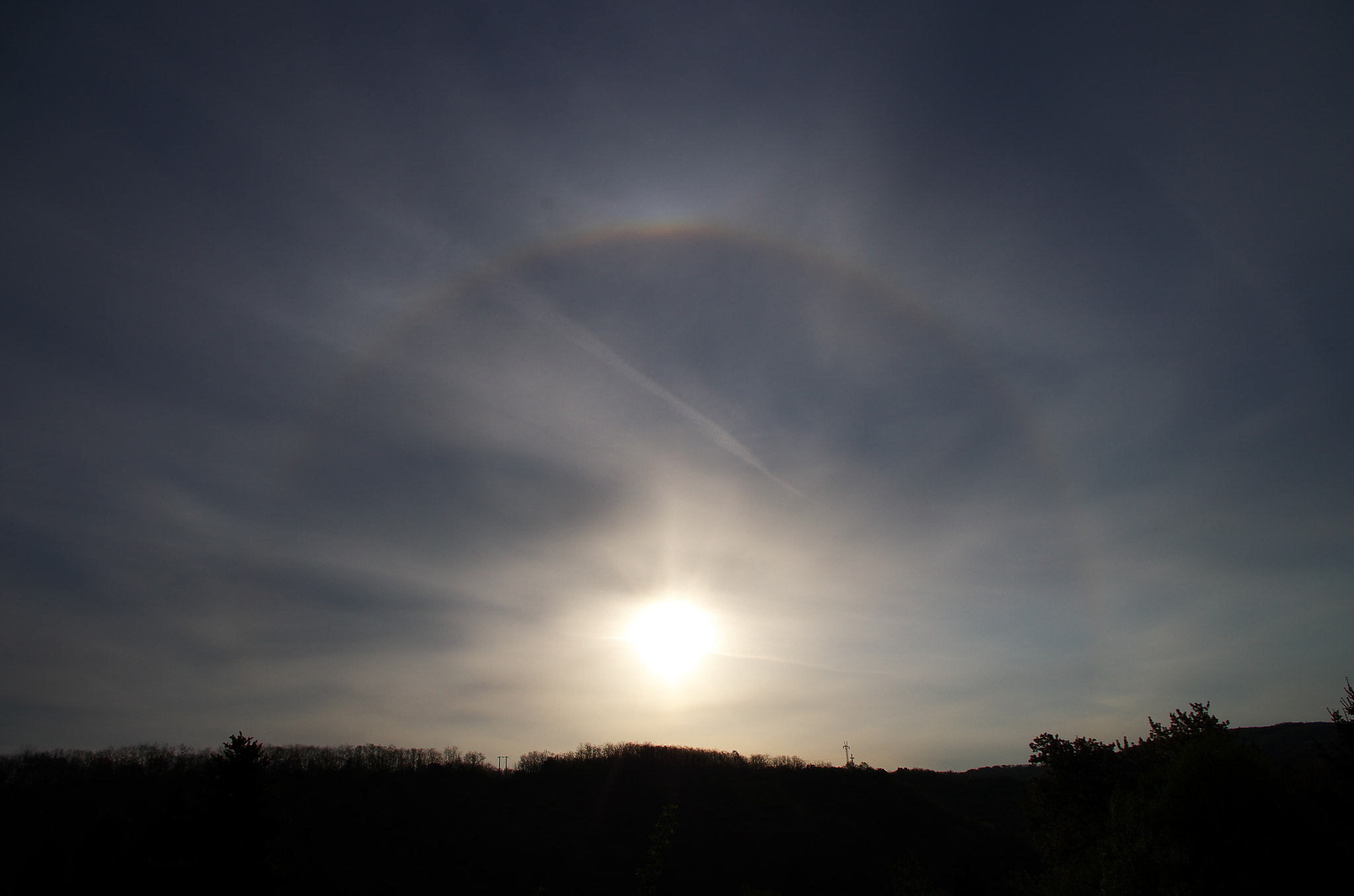 Pentax K-30 sample photo. Morning - halo photography