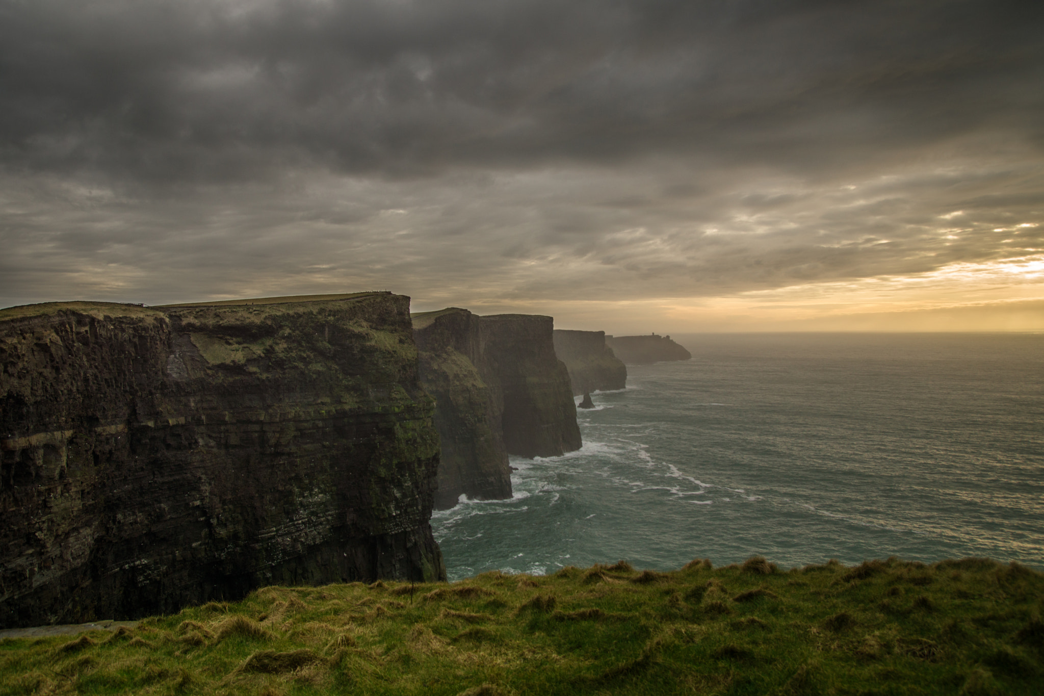 Sony SLT-A77 sample photo. Cliffs of moher photography