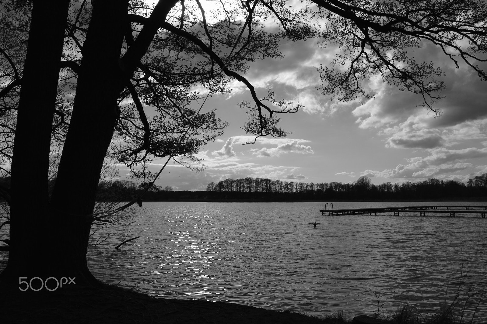 Canon 18-35mm sample photo. Big wünsdorfer lake photography