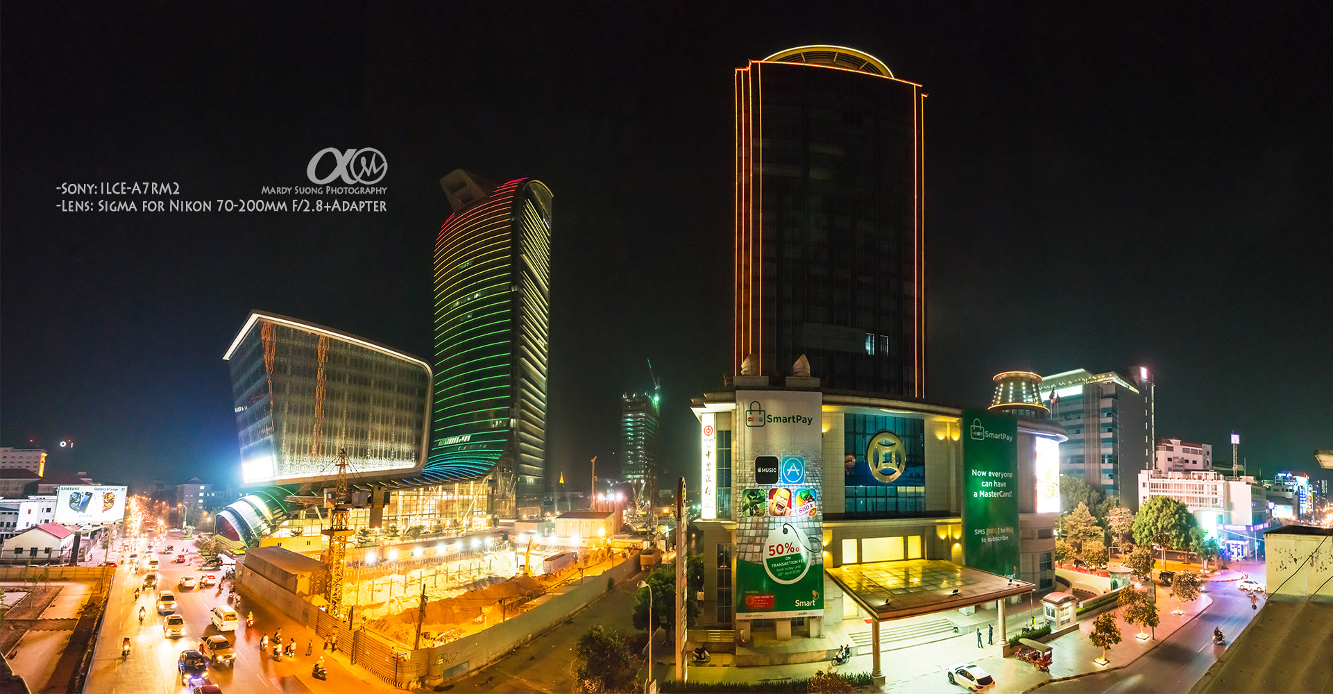 Sony Vario-Sonnar T* 16-35mm F2.8 ZA SSM II sample photo. New face of phnom penh city ! photography