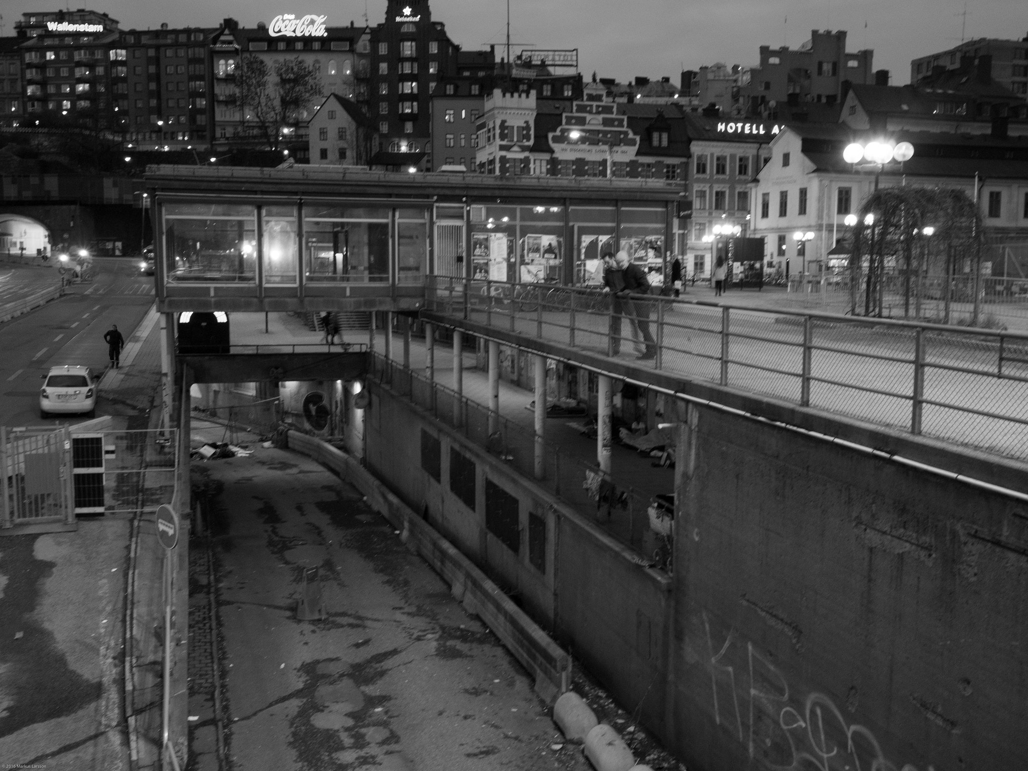 Olympus M.Zuiko Digital 17mm F1.8 sample photo. Slussen photography