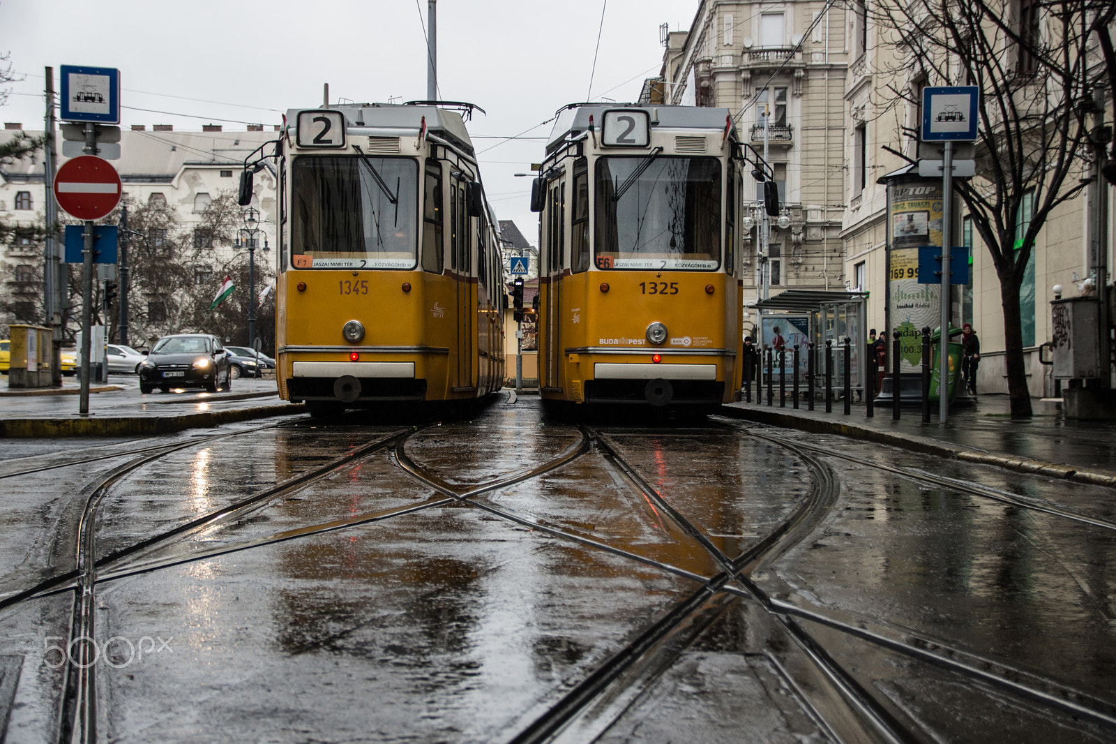 Sony SLT-A65 (SLT-A65V) + Tamron AF 28-105mm F4-5.6 [IF] sample photo. Tram and tracks photography