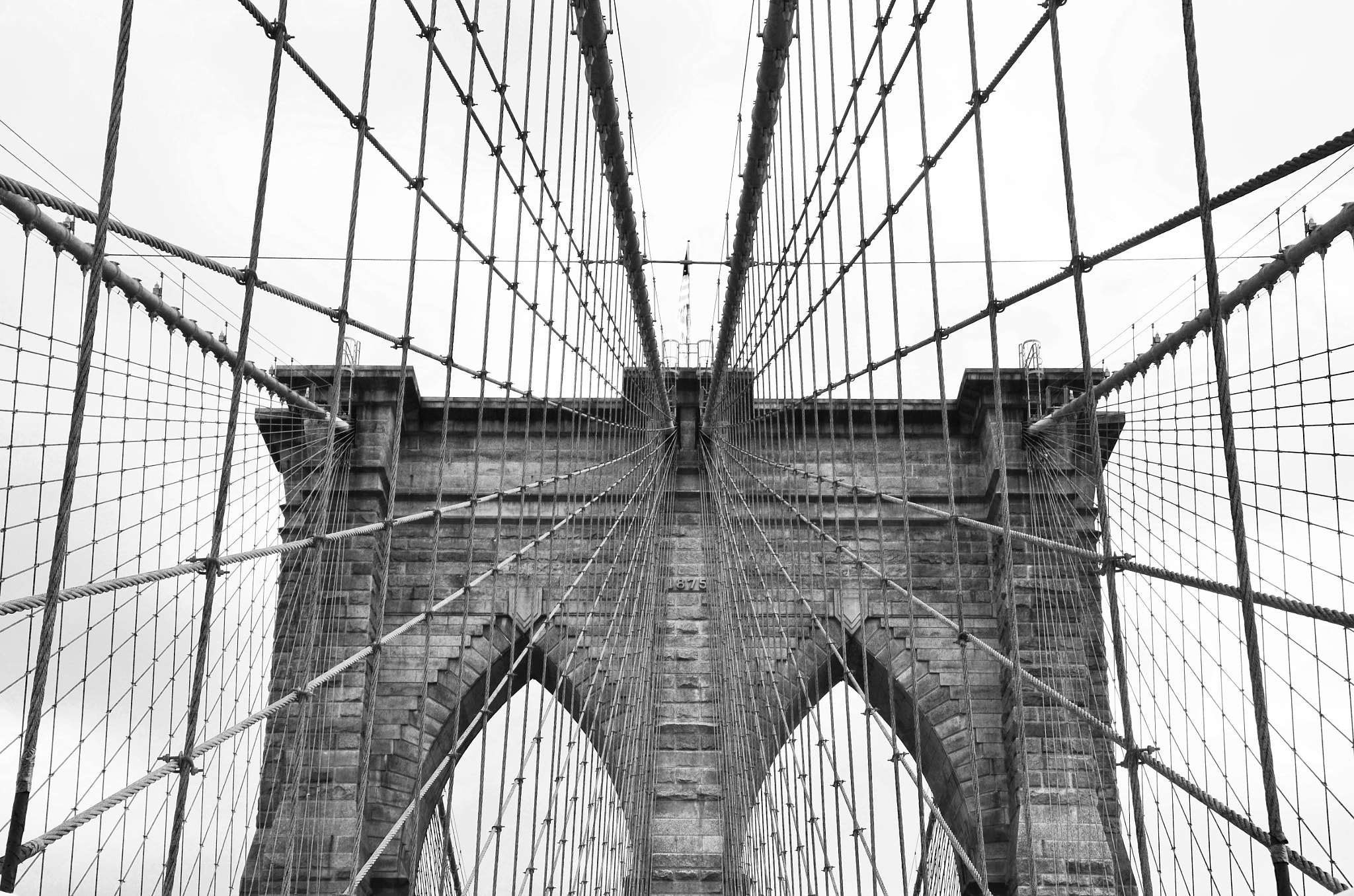 AF Zoom-Nikkor 35-135mm f/3.5-4.5 N sample photo. Puente de brooklyn photography