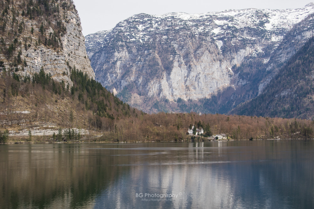 Sony a7 II + Canon EF 70-200mm F4L IS USM sample photo. Hallstatt. photography