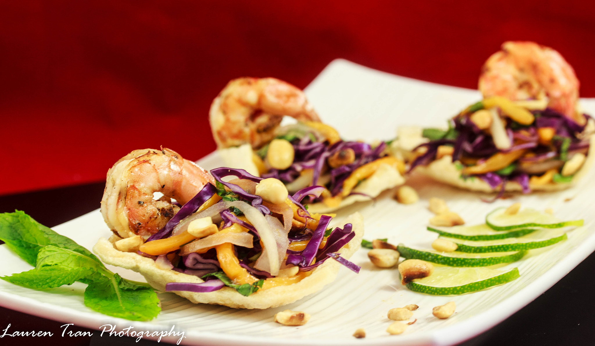 Canon EF-S 60mm F2.8 Macro USM sample photo. Mango shrimp salad(2 of 2) photography
