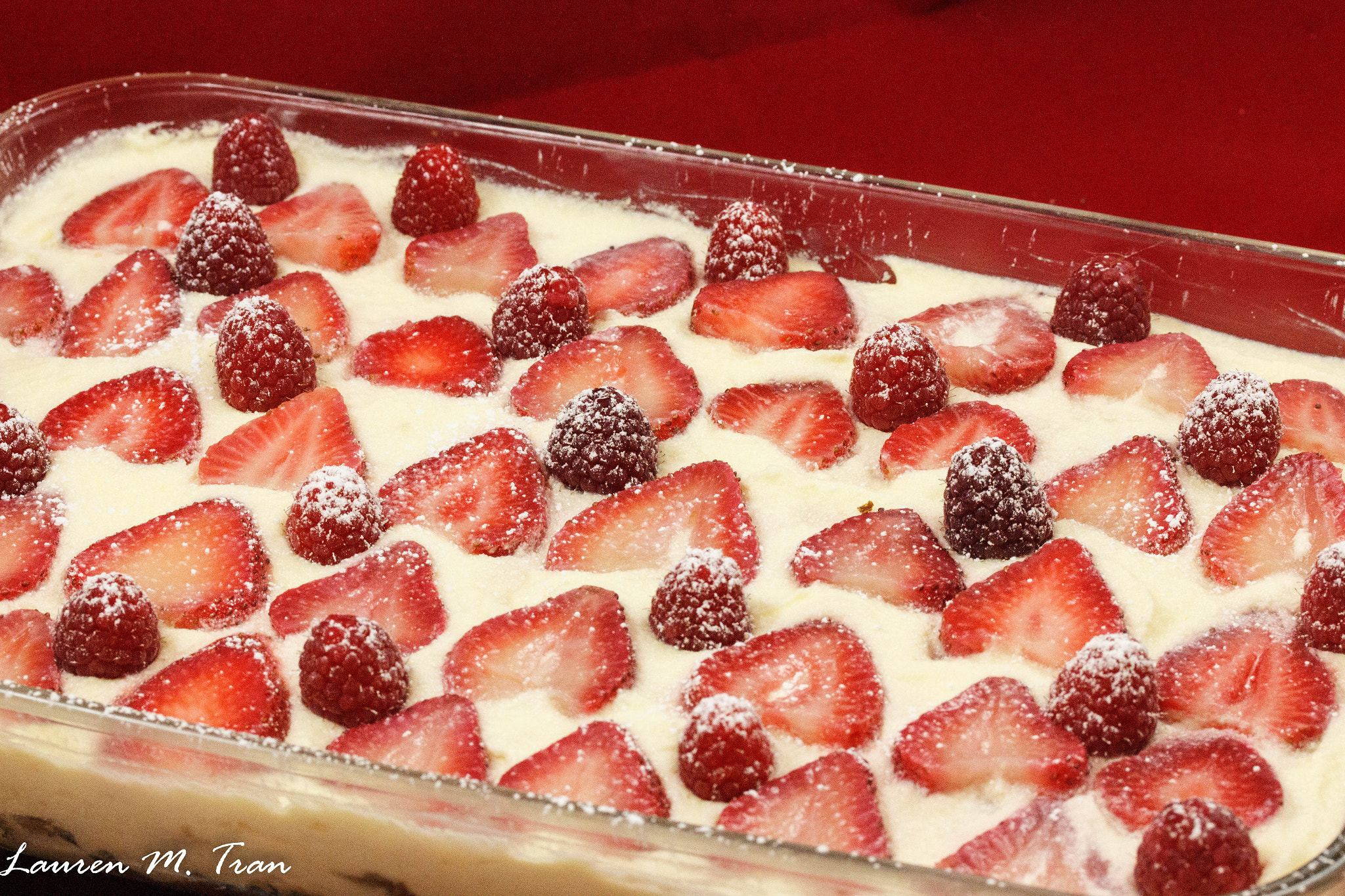 Canon EF-S 60mm F2.8 Macro USM sample photo. Berries tiramisu (2 of 2) photography