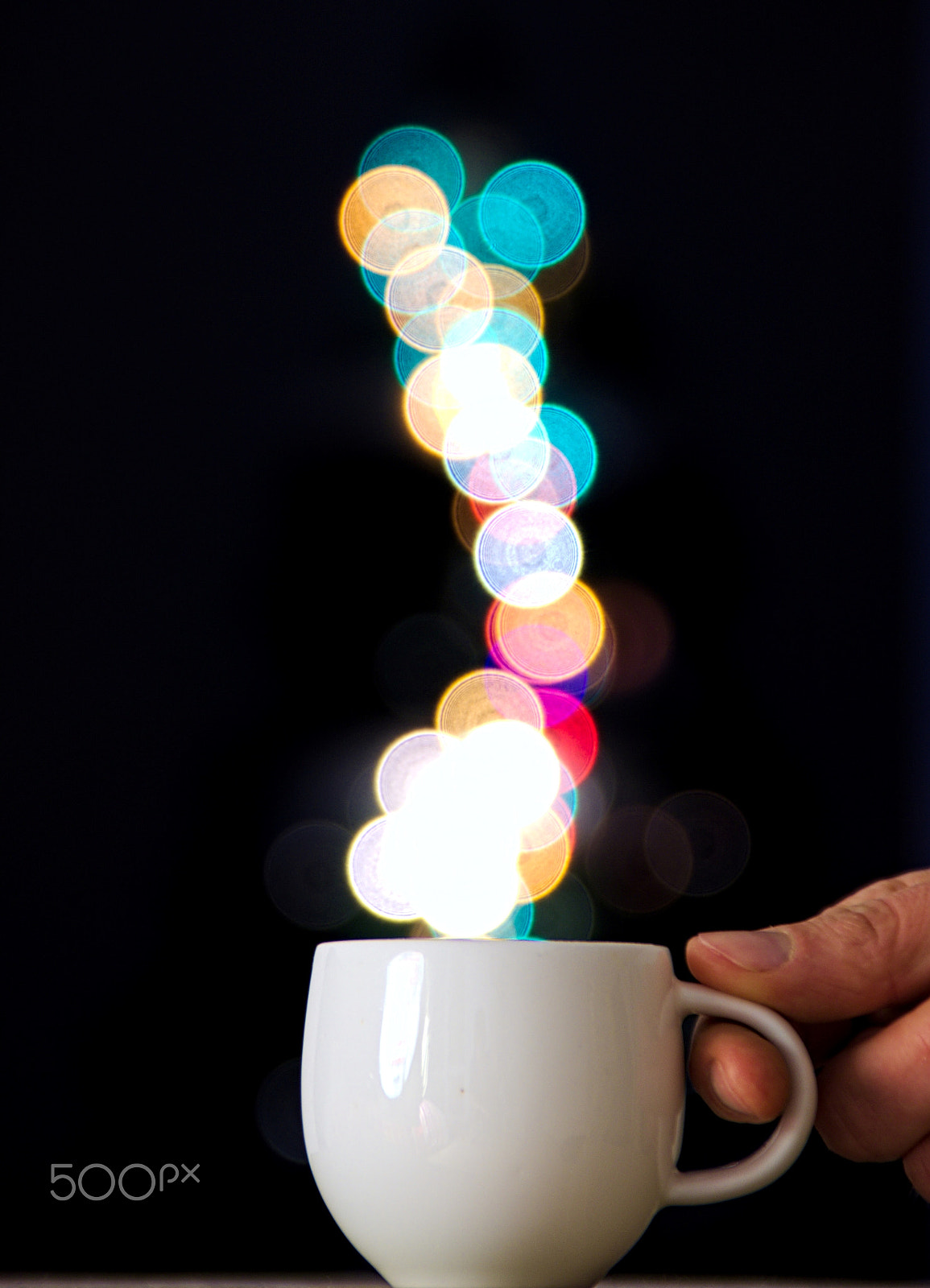 Nikon D50 sample photo. Bokeh_coffee photography