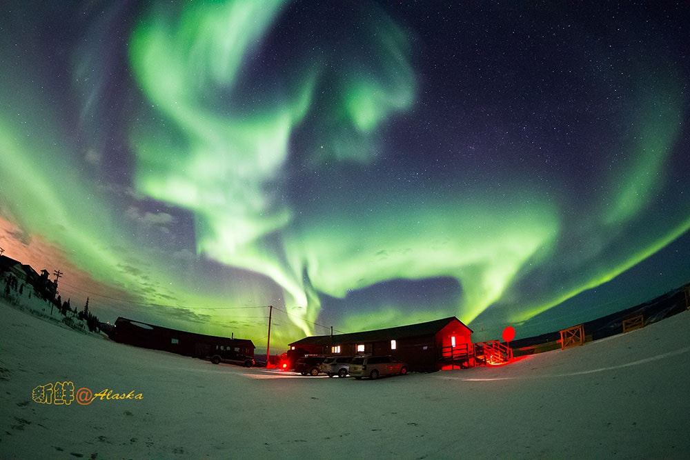 Canon EF 8-15mm F4L Fisheye USM sample photo. Sheep--northern lights in alaska photography