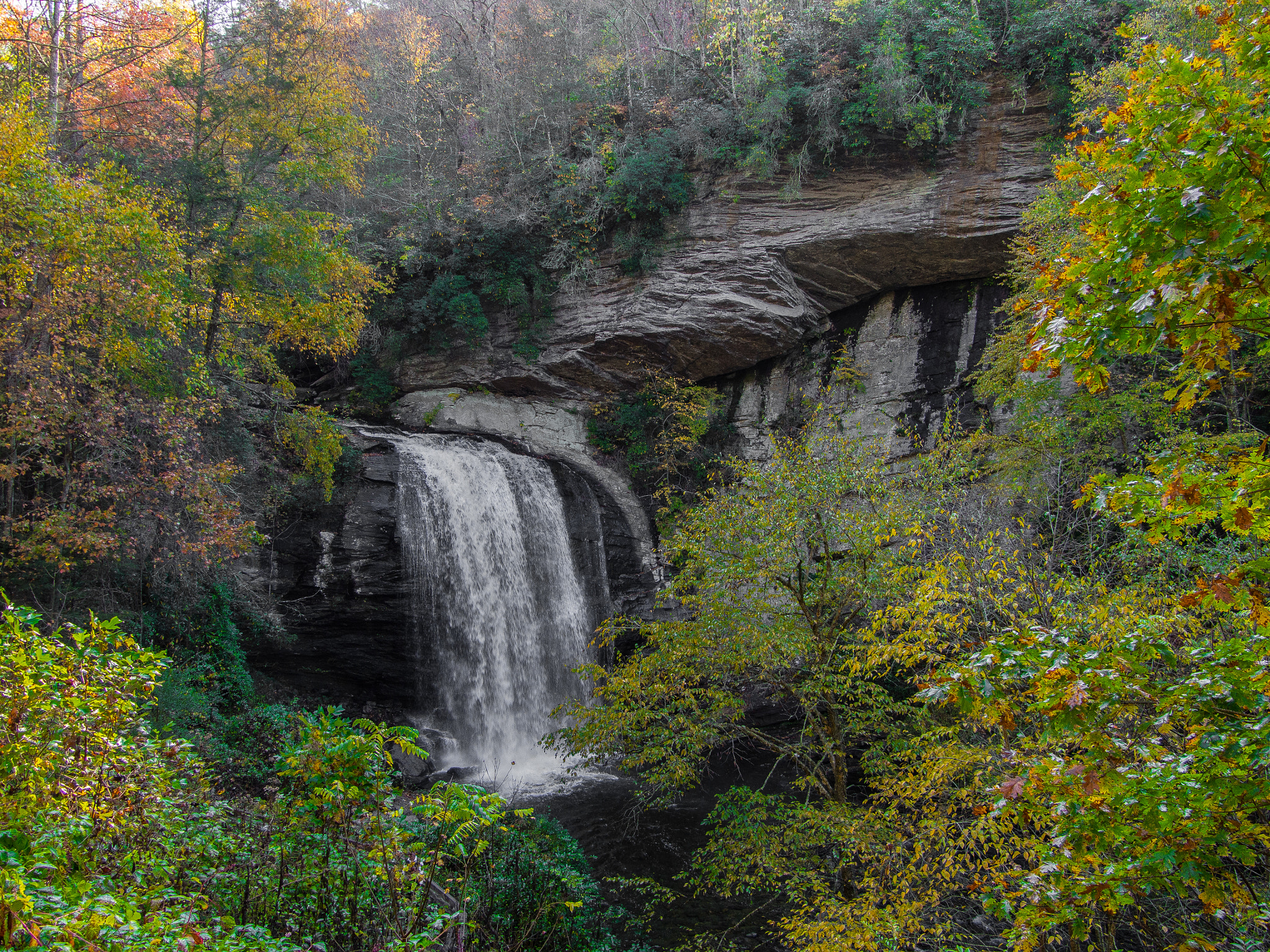 Olympus OM-D E-M5 sample photo. Favorite waterfall photography