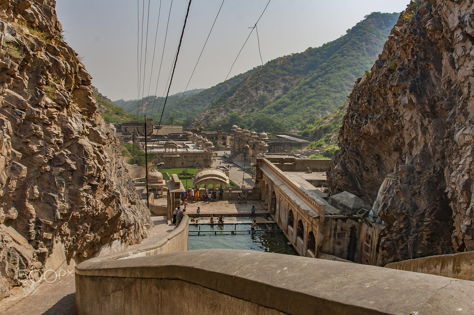 Canon EOS 30D + Canon EF 17-40mm F4L USM sample photo. Galtaji, jaipur, india photography