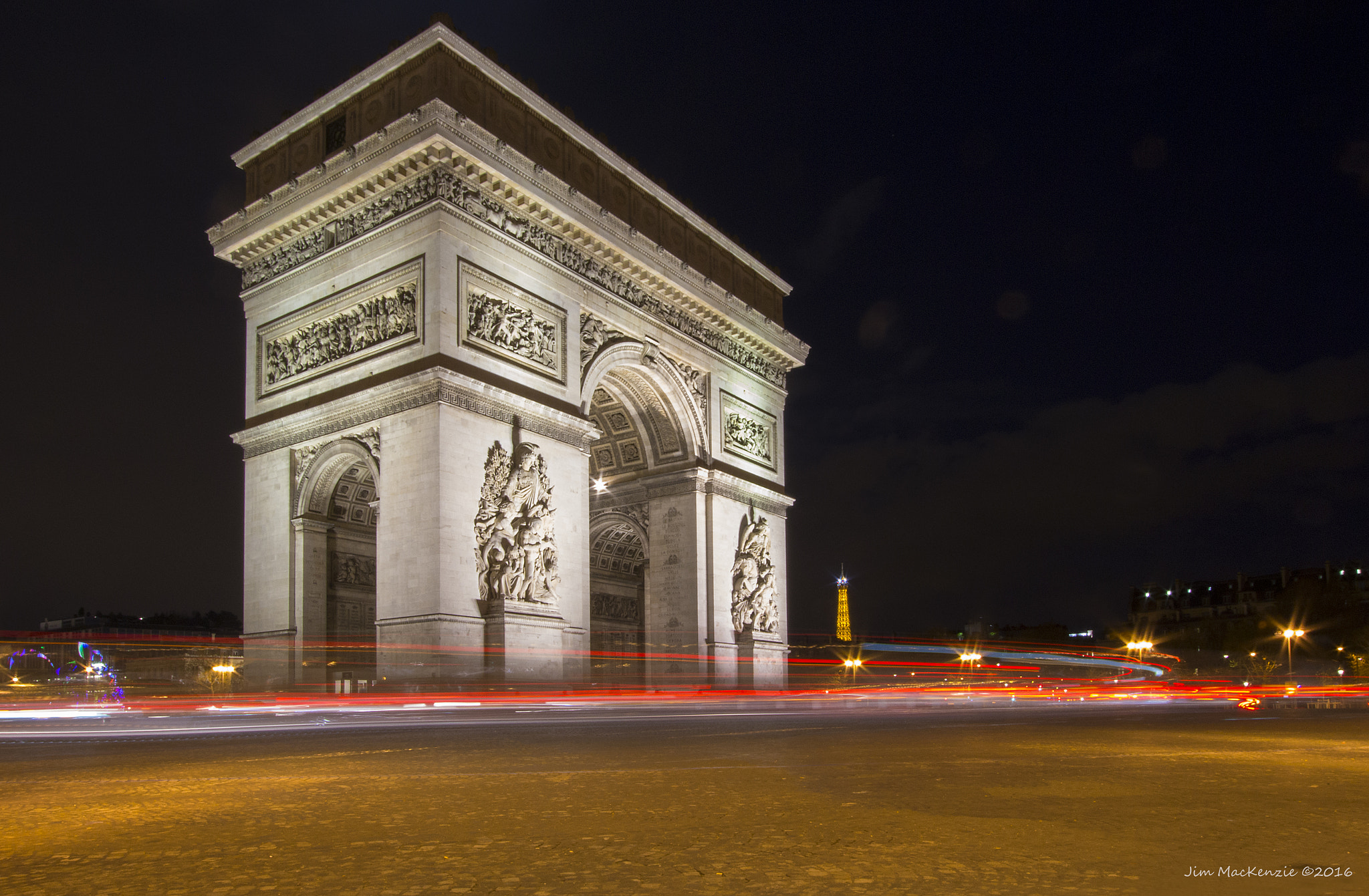 Canon EOS M sample photo. Arcdetriomphe@night photography