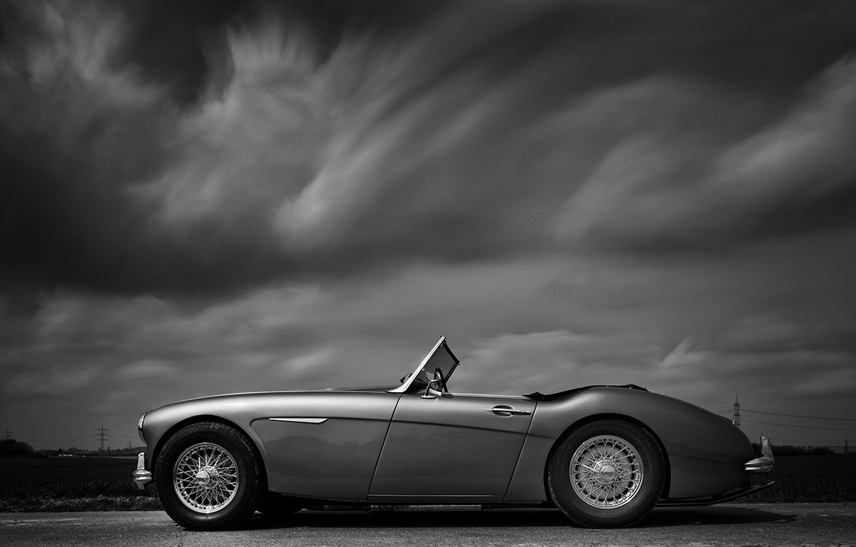 Canon TS-E 24mm f/3.5L sample photo. The pig austin healey photography