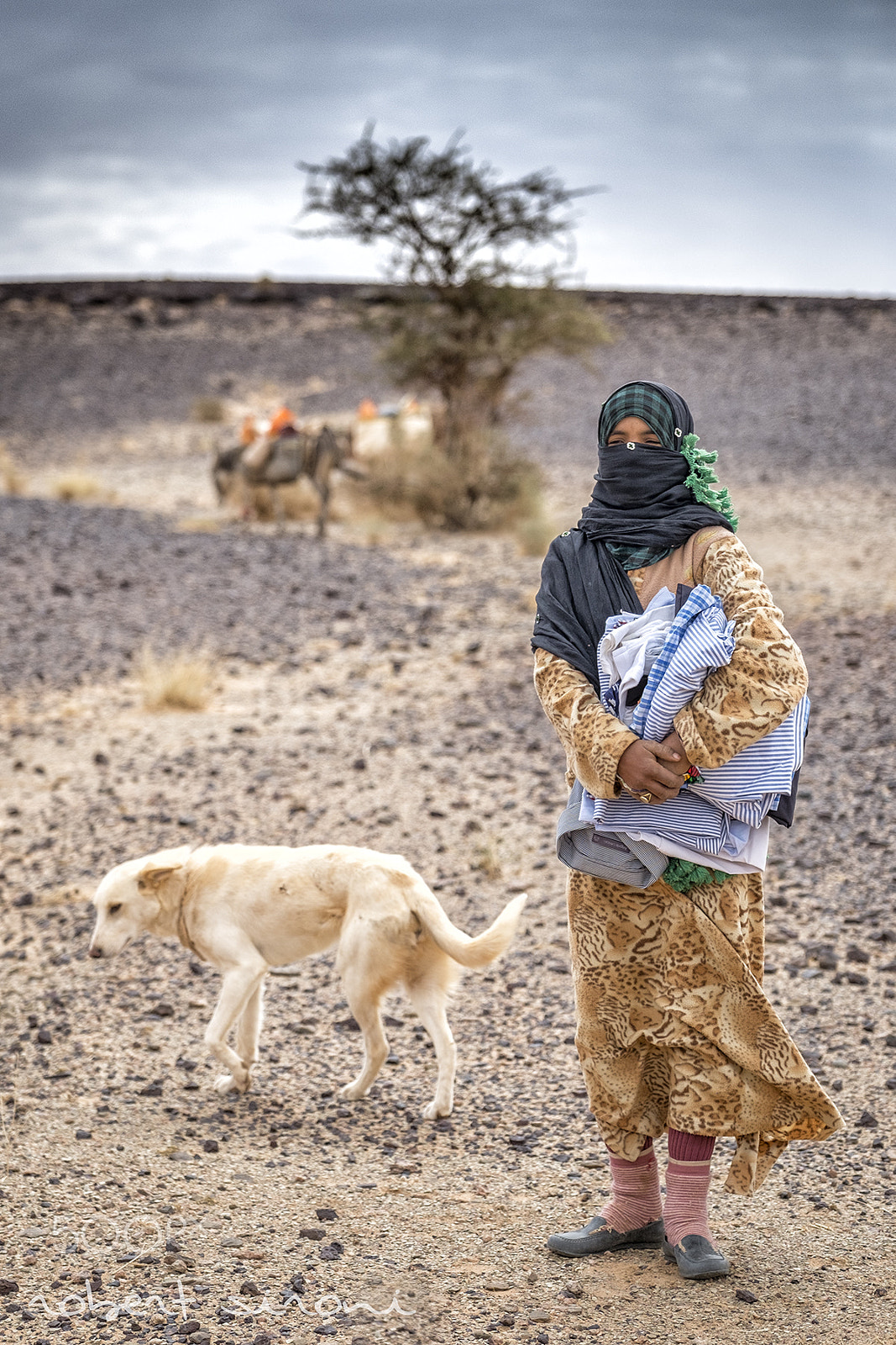 Fujifilm X-Pro1 + Fujifilm XF 50-140mm F2.8 R LM OIS WR sample photo. Desert girl photography